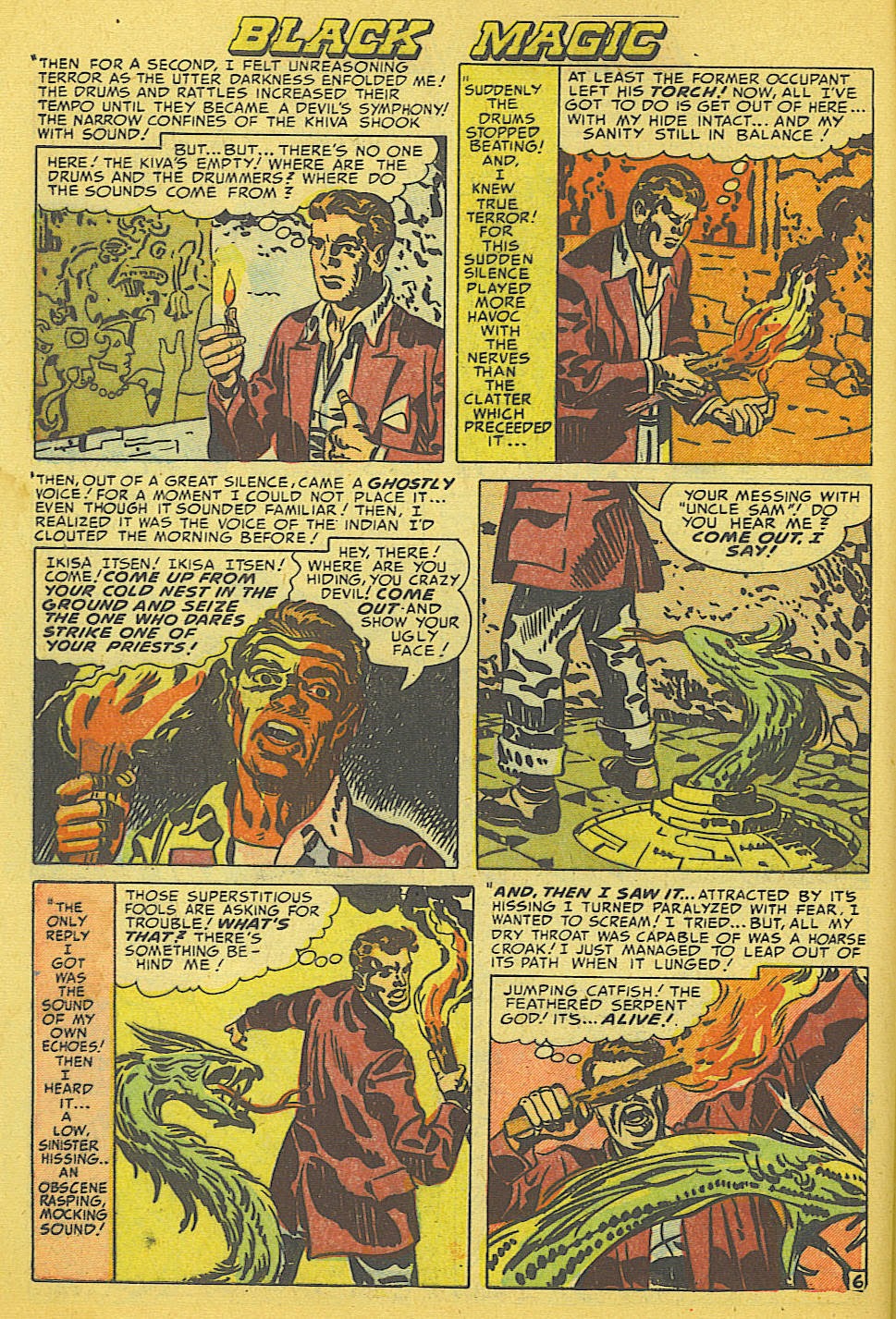 Read online Black Magic (1950) comic -  Issue #21 - 7
