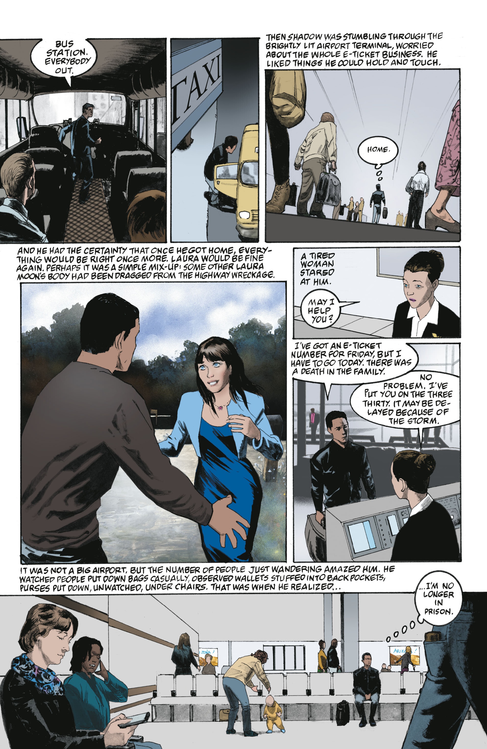 Read online The Complete American Gods comic -  Issue # TPB (Part 1) - 21