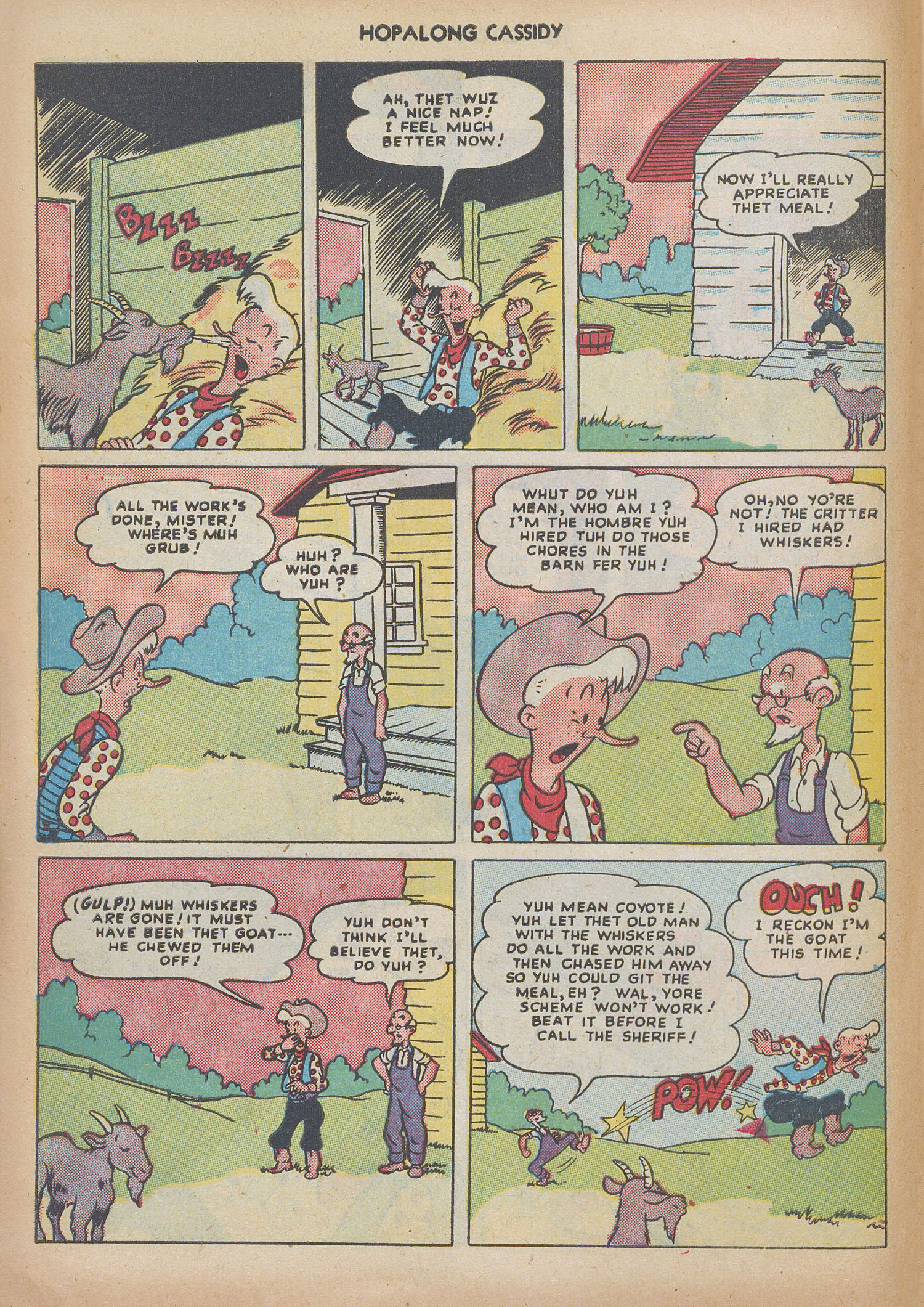 Read online Hopalong Cassidy comic -  Issue #35 - 22