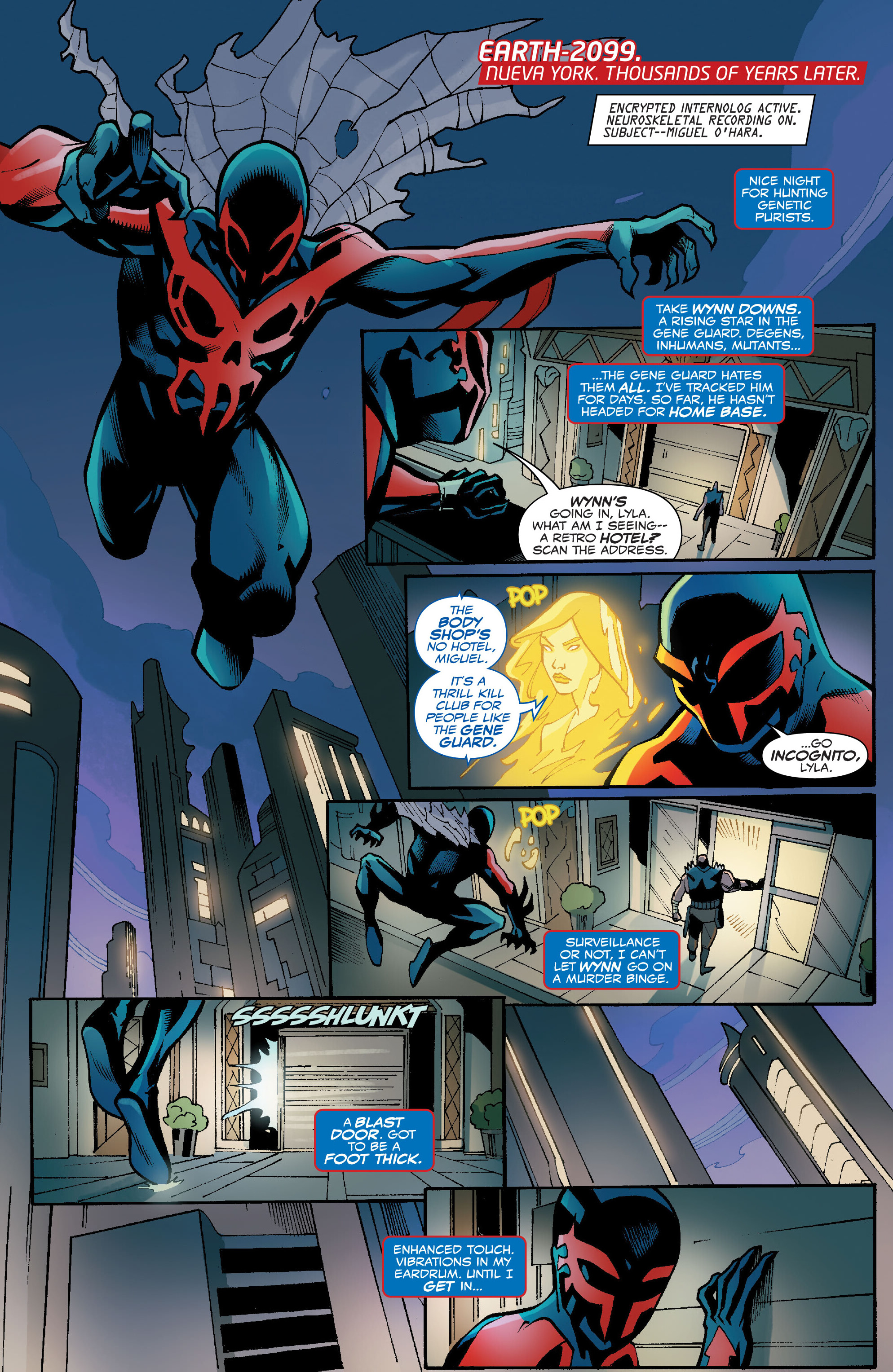 Read online Miguel O’Hara – Spider-Man 2099 comic -  Issue #4 - 5