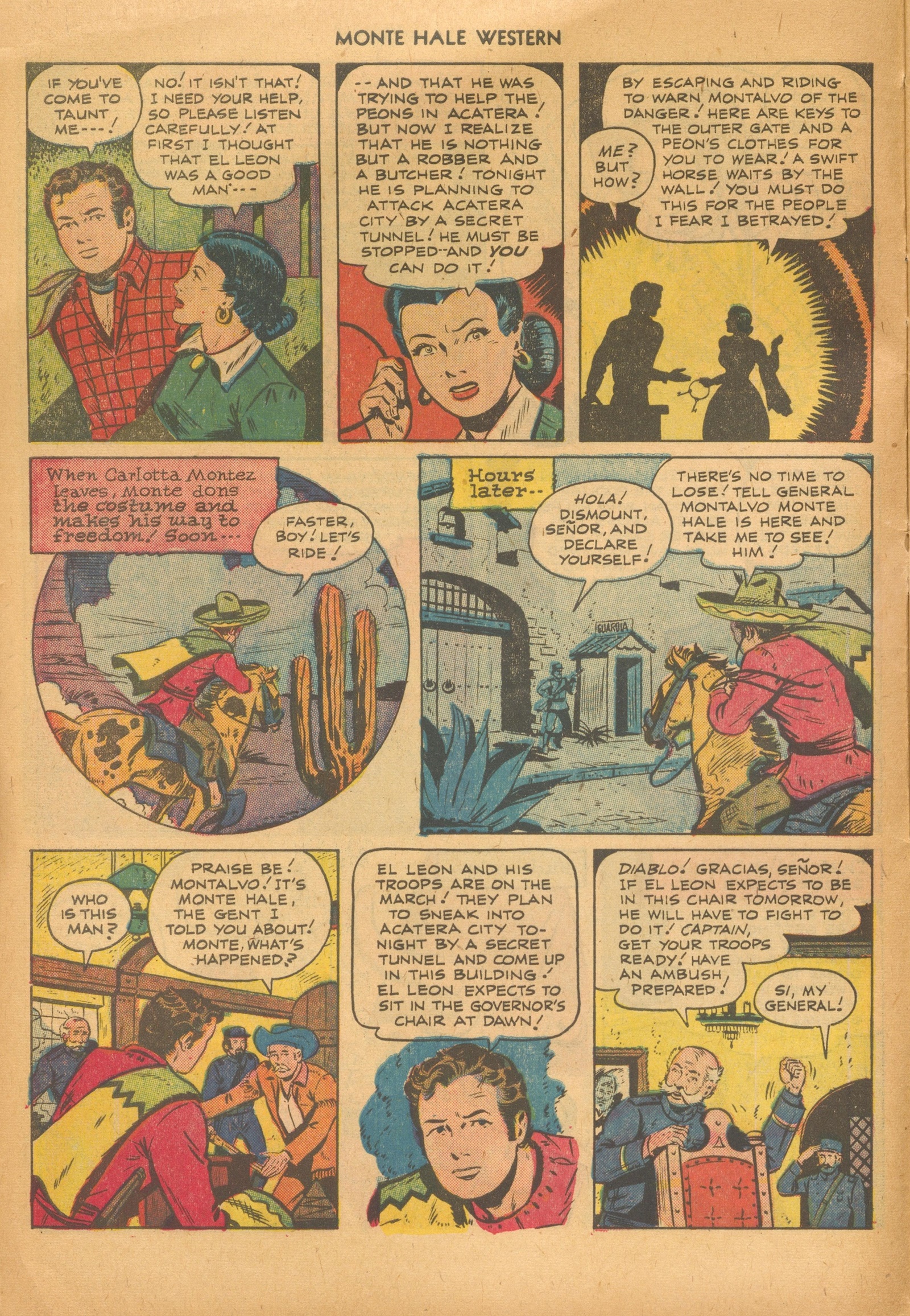 Read online Monte Hale Western comic -  Issue #72 - 8