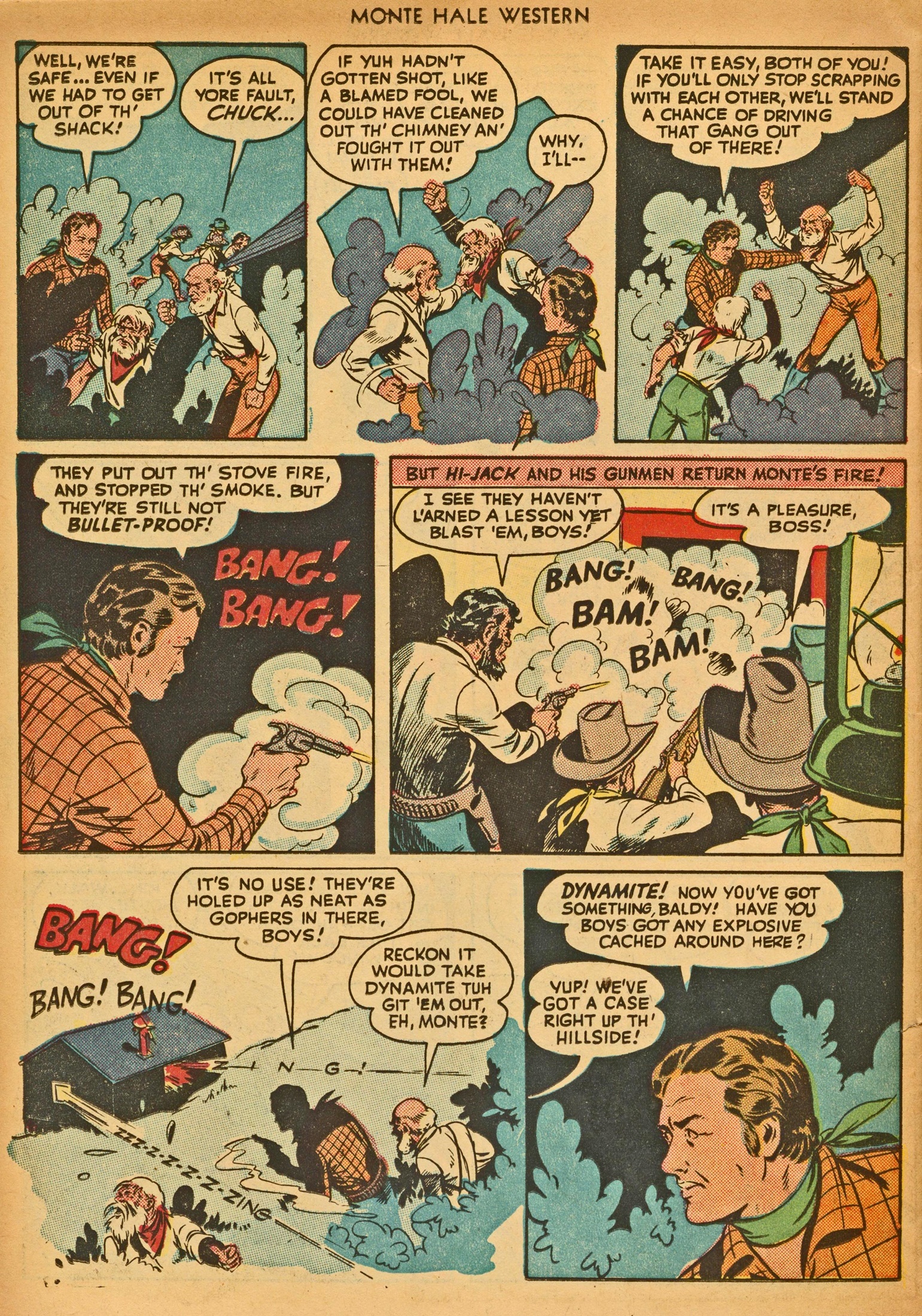 Read online Monte Hale Western comic -  Issue #30 - 30