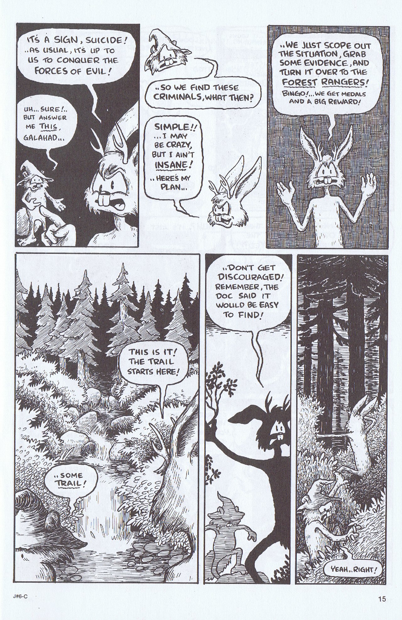 Read online Tales Of The Jackalope comic -  Issue #6 - 17