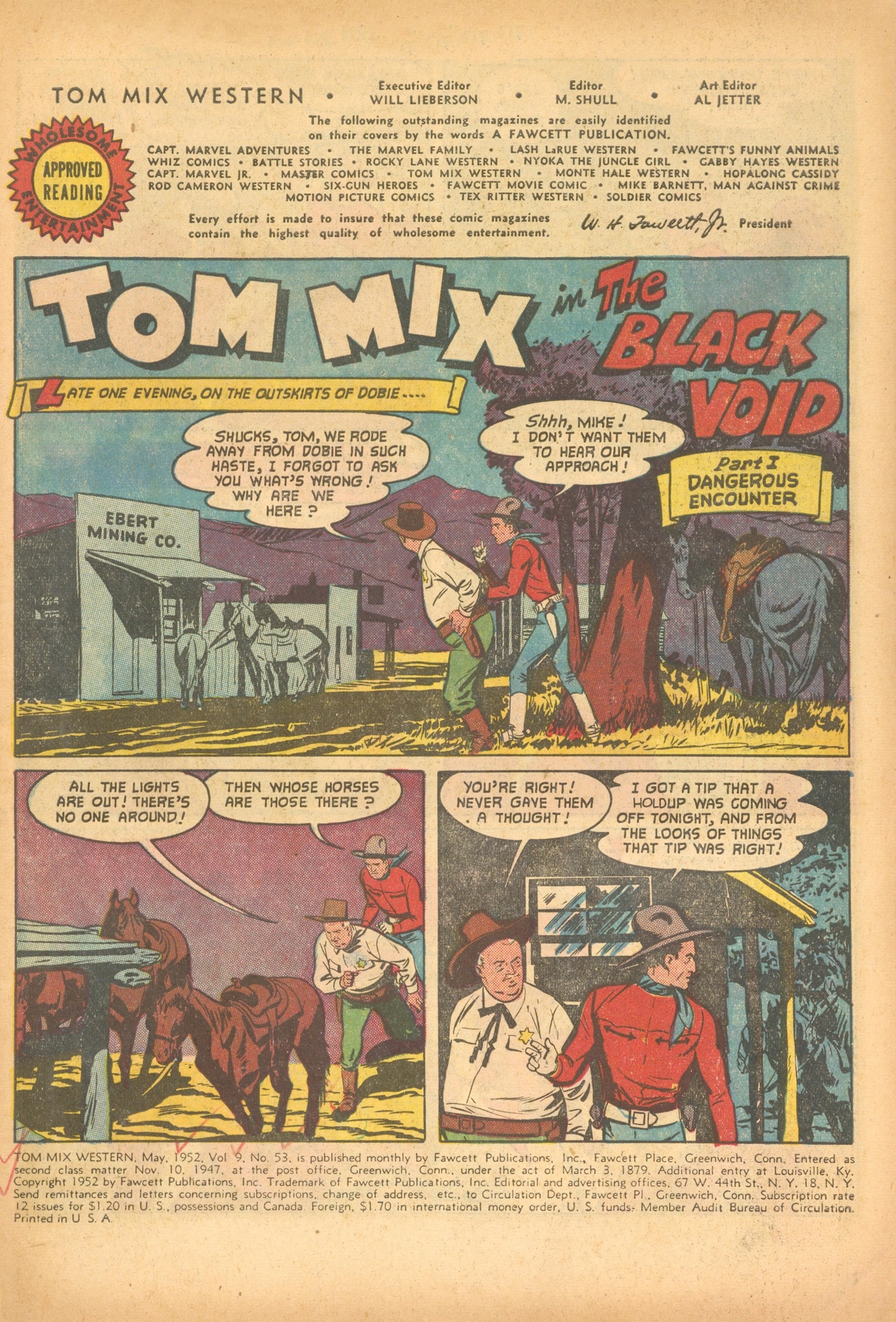 Read online Tom Mix Western (1948) comic -  Issue #53 - 3