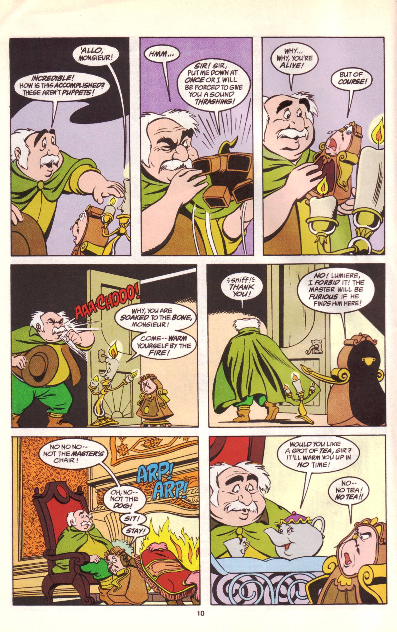 Read online Disney's Beauty and The Beast (1991) comic -  Issue # Full - 12