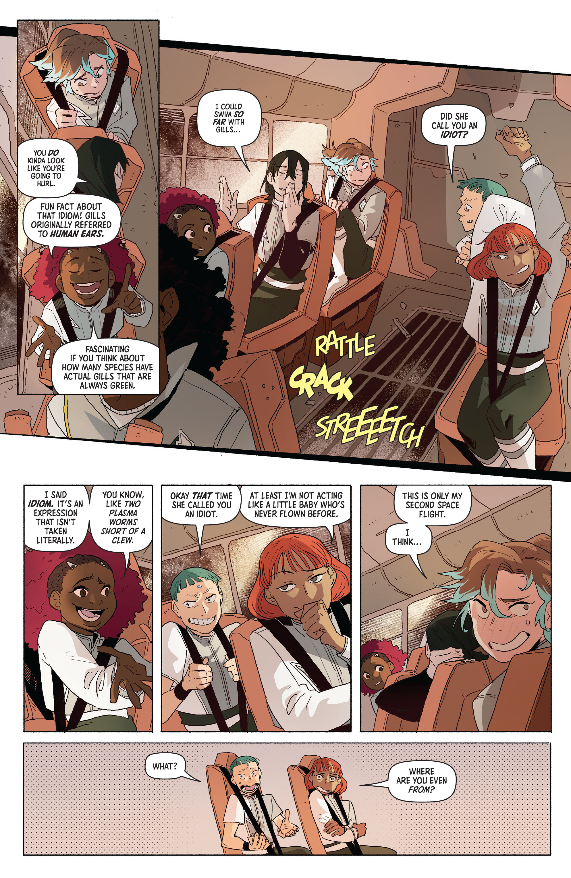 Read online Ranger Academy comic -  Issue #4 - 4