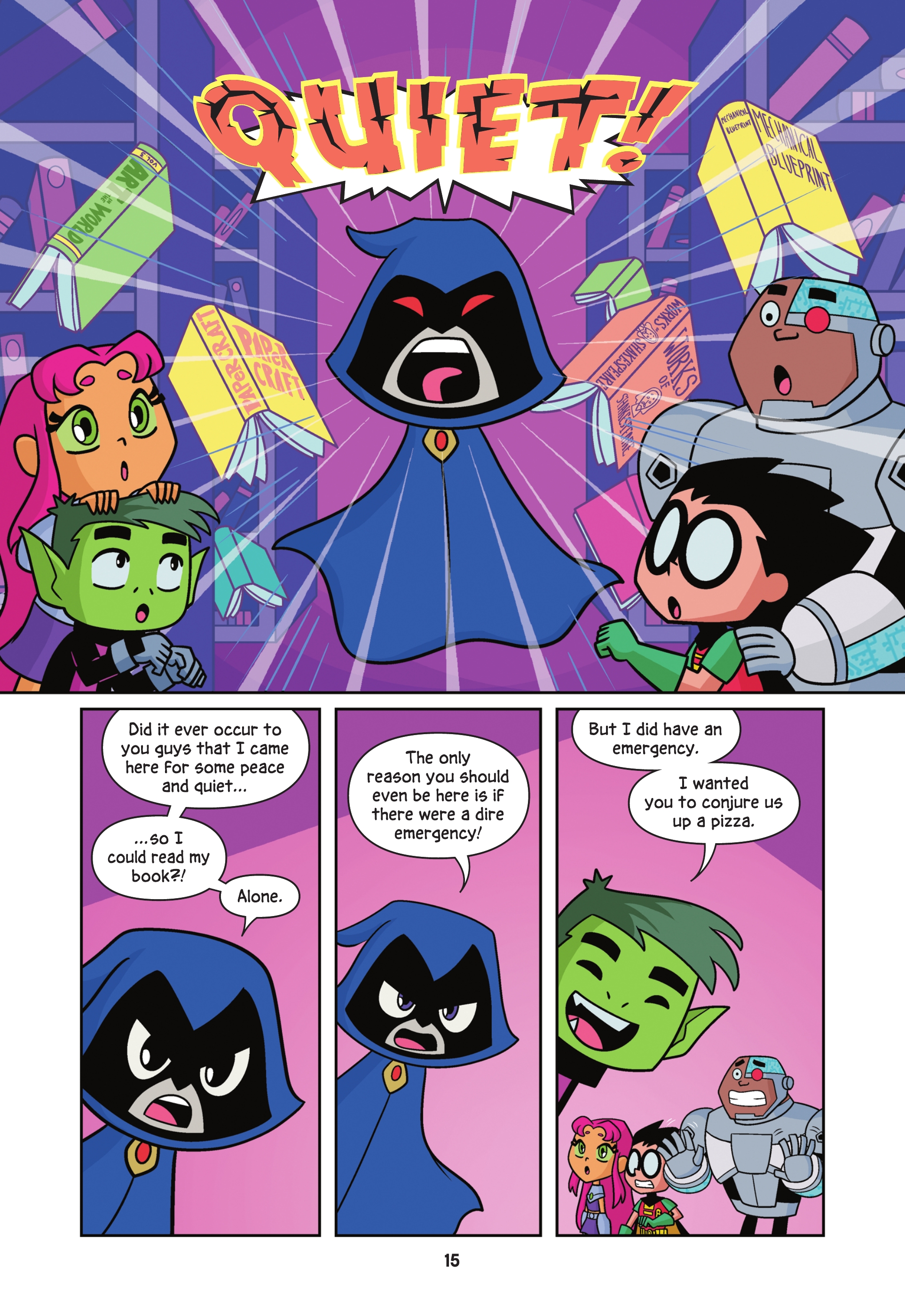 Read online Teen Titans Go! To the Library! comic -  Issue # TPB (Part 1) - 14
