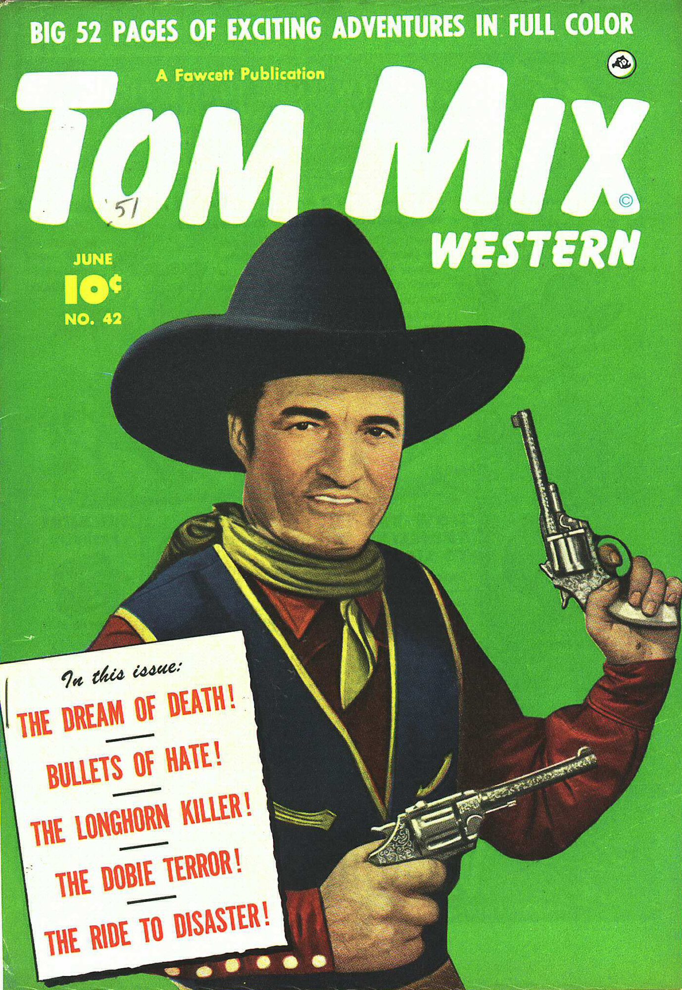 Read online Tom Mix Western (1948) comic -  Issue #42 - 1