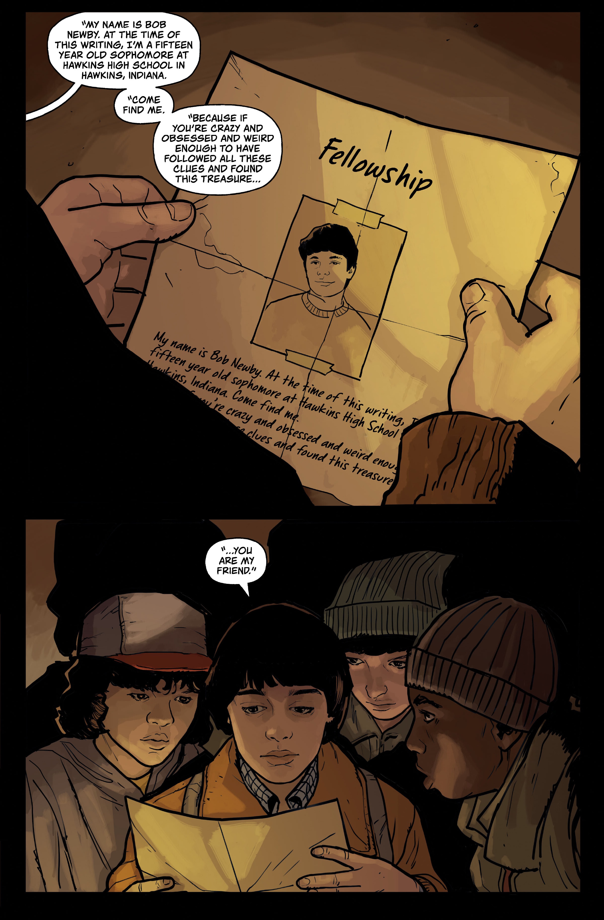 Read online Stranger Things Library Edition comic -  Issue # TPB 3 (Part 1) - 75