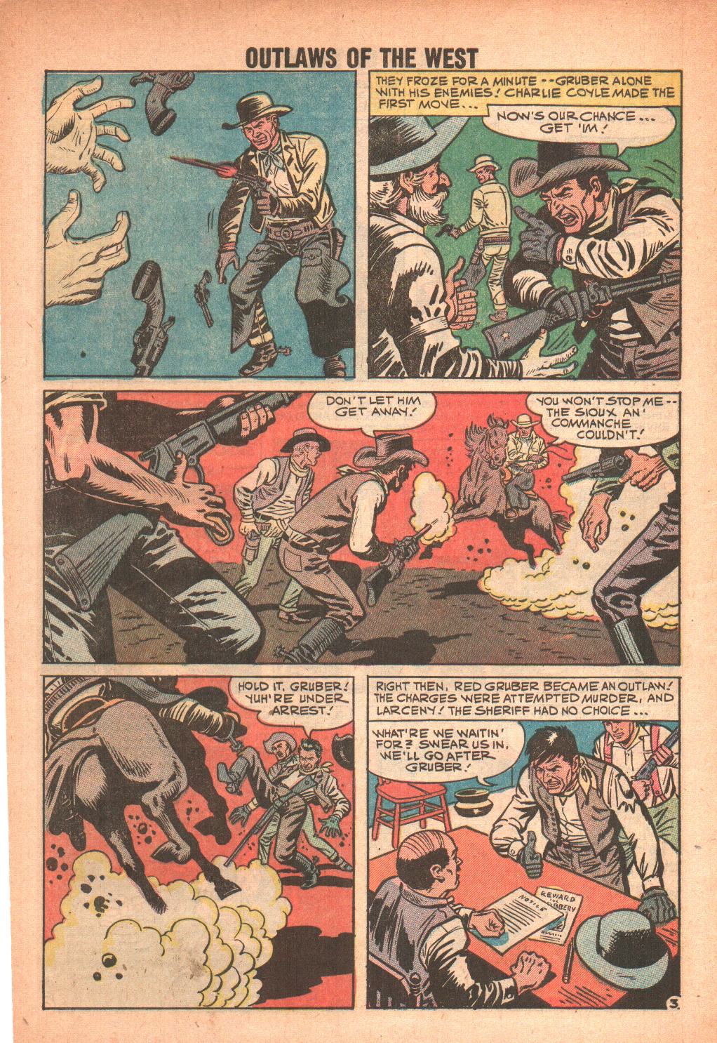 Read online Outlaws of the West comic -  Issue #19 - 31