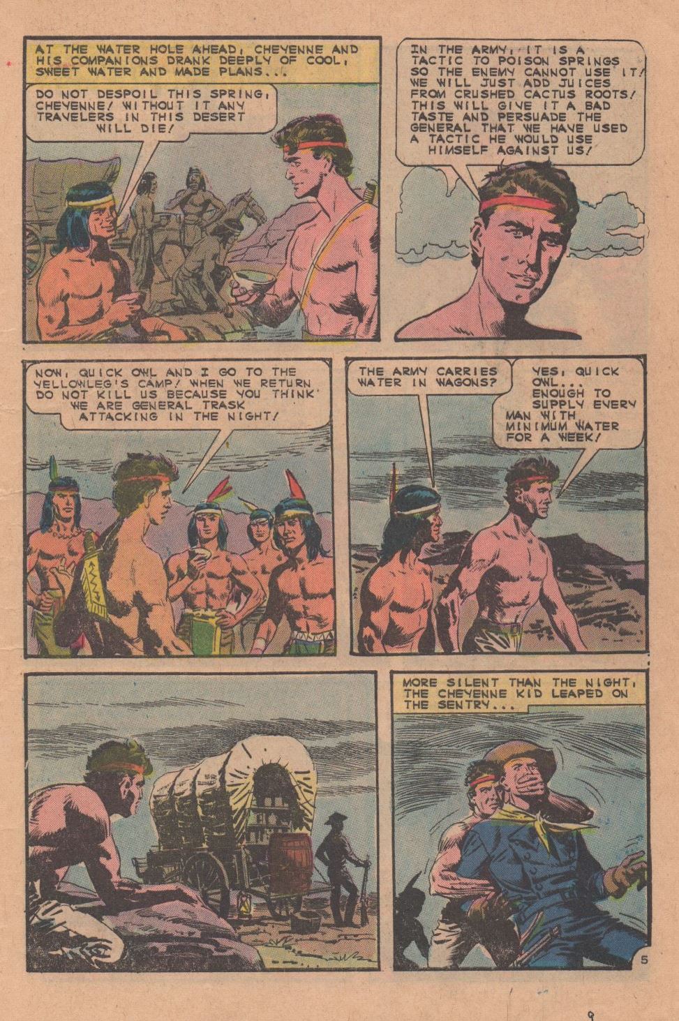 Read online Cheyenne Kid comic -  Issue #55 - 9