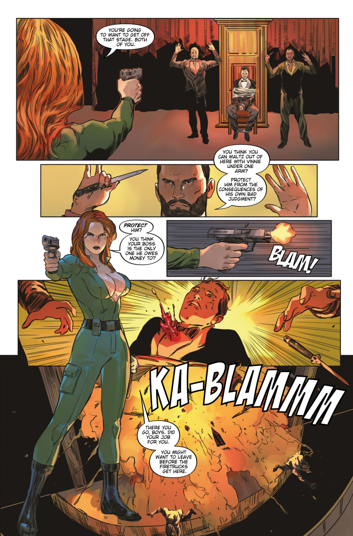Read online Heat Seeker: A Gun Honey Series comic -  Issue #1 - 10
