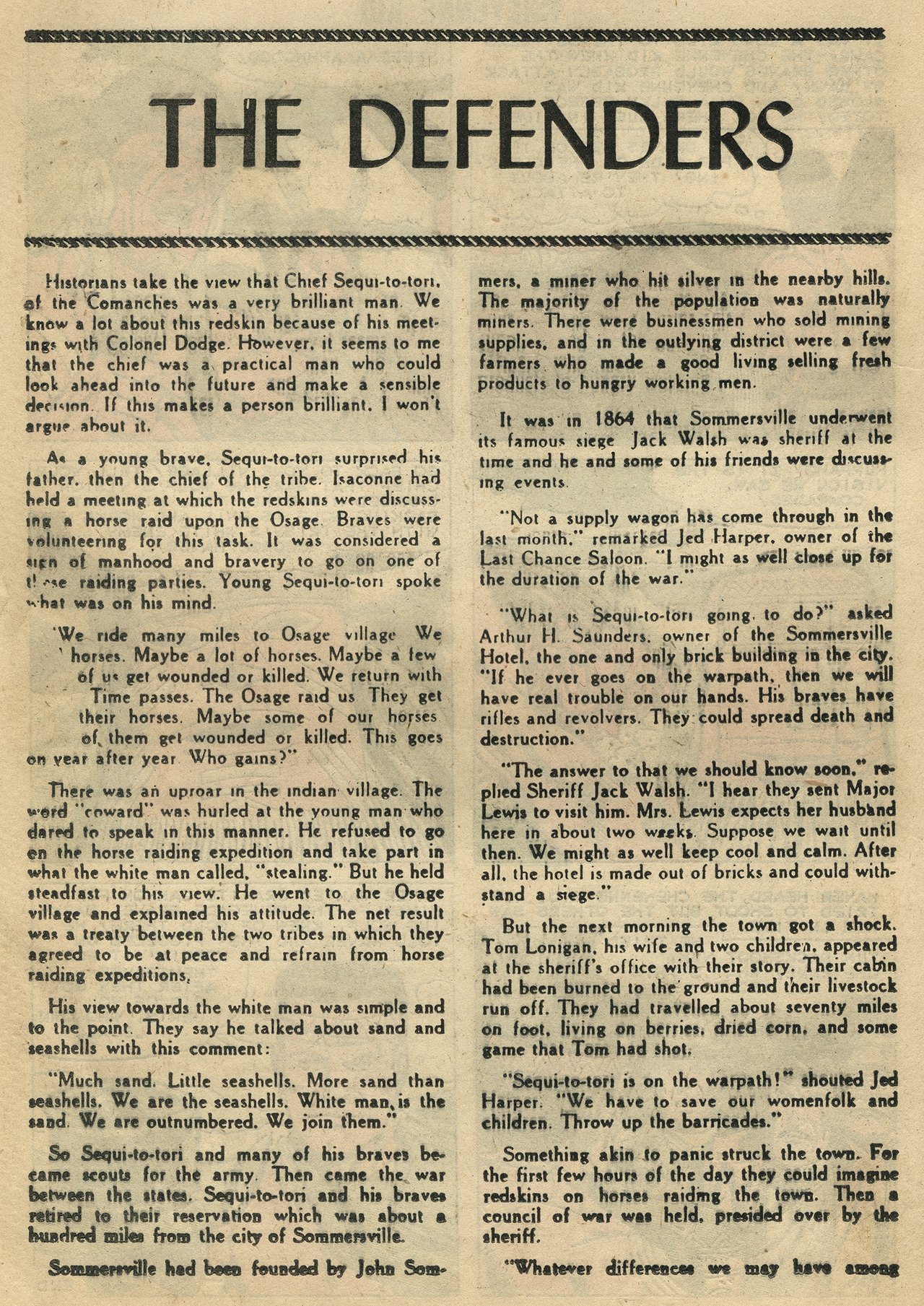 Read online Cheyenne Kid comic -  Issue #19 - 20