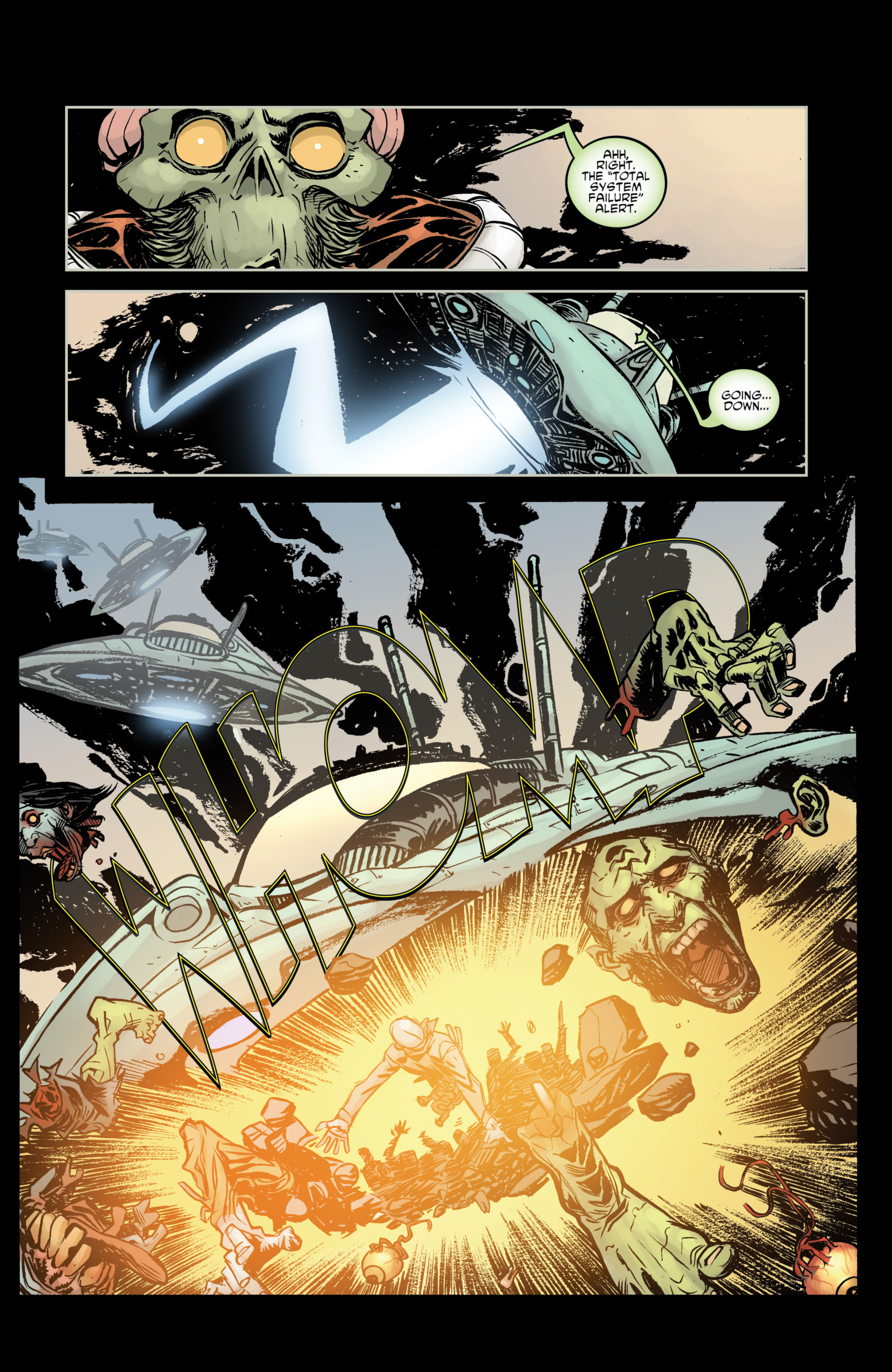 Read online The Colonized: Zombies vs. Aliens comic -  Issue # TPB - 83