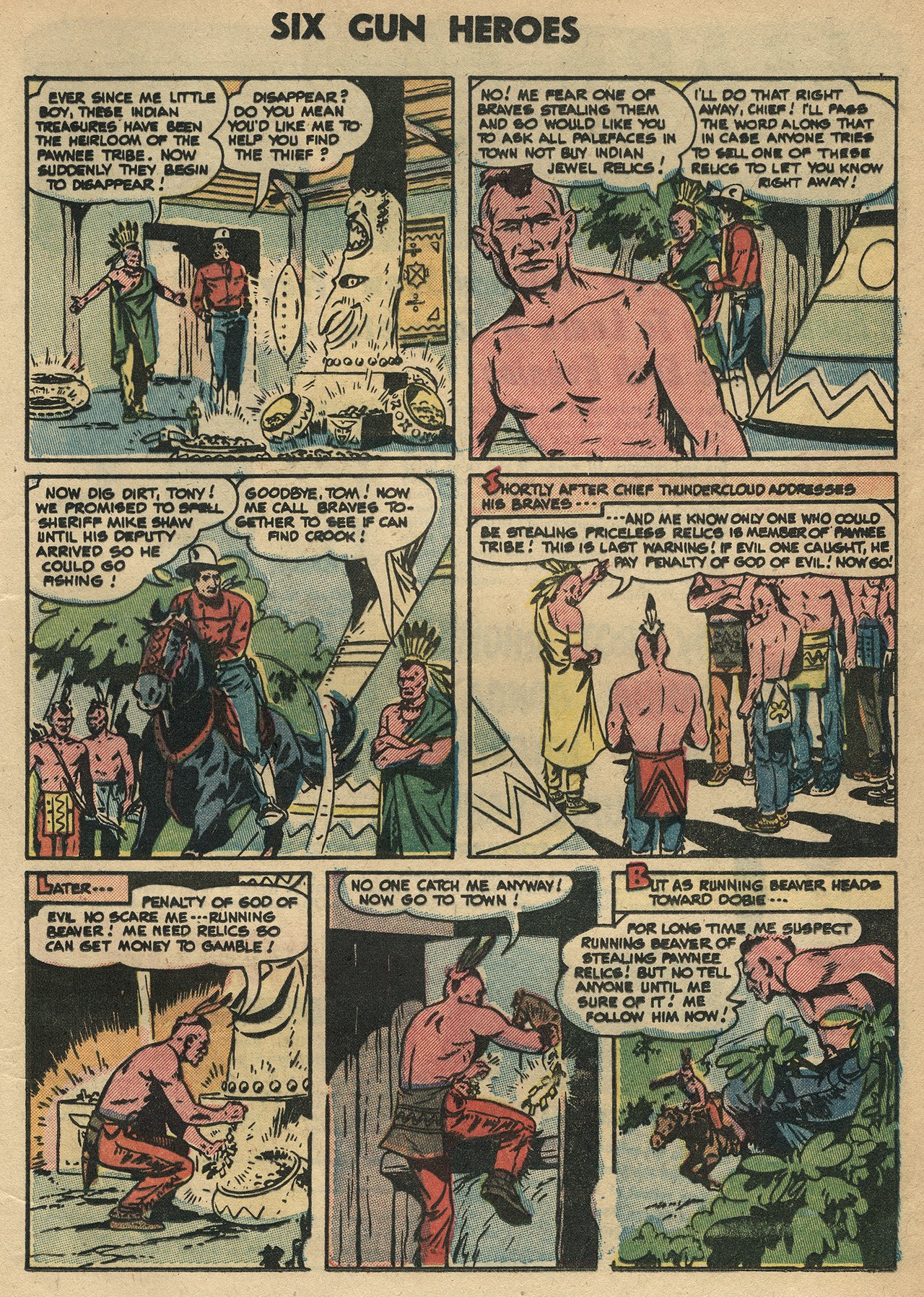 Read online Six-Gun Heroes comic -  Issue #35 - 21