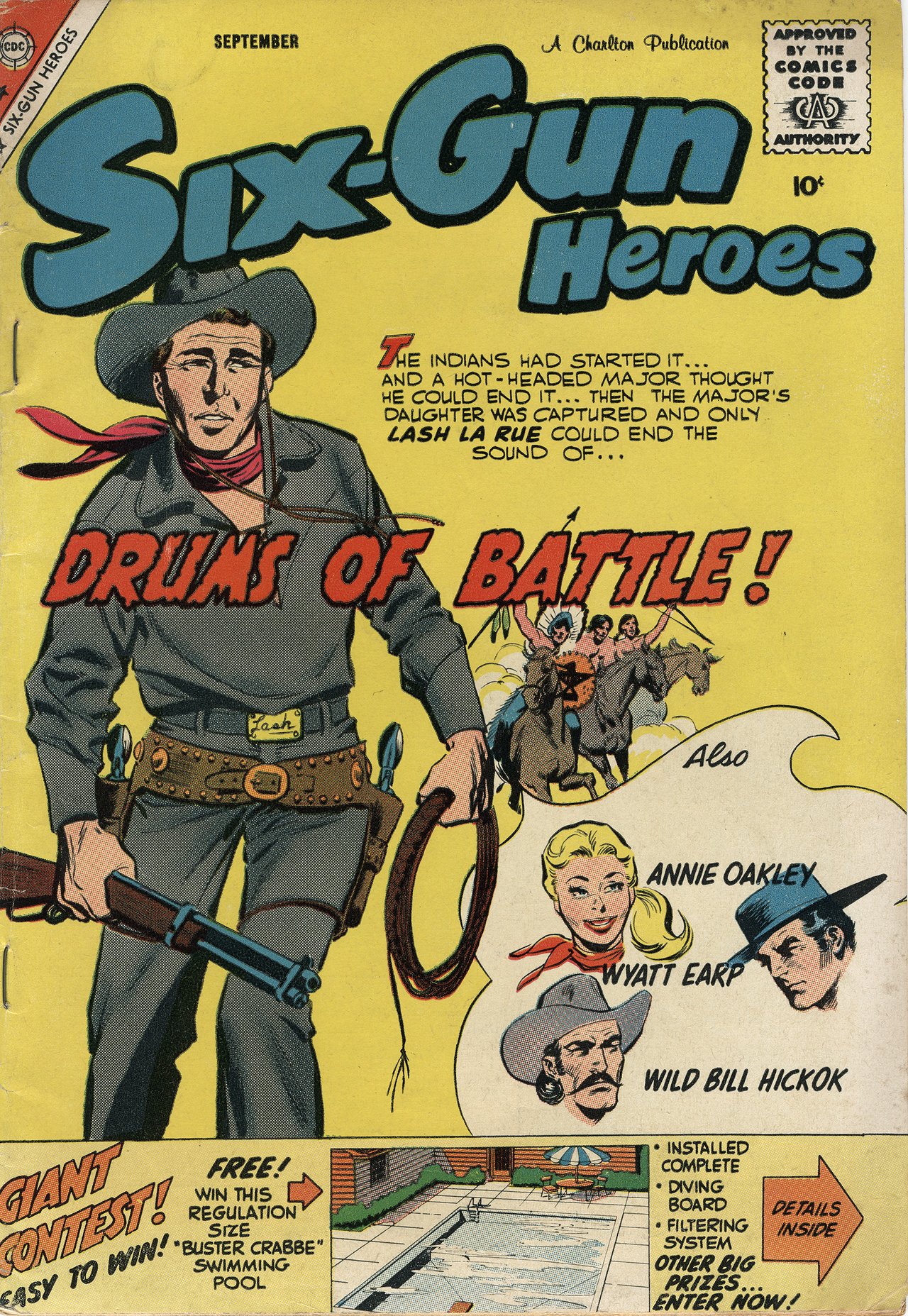 Read online Six-Gun Heroes comic -  Issue #53 - 1
