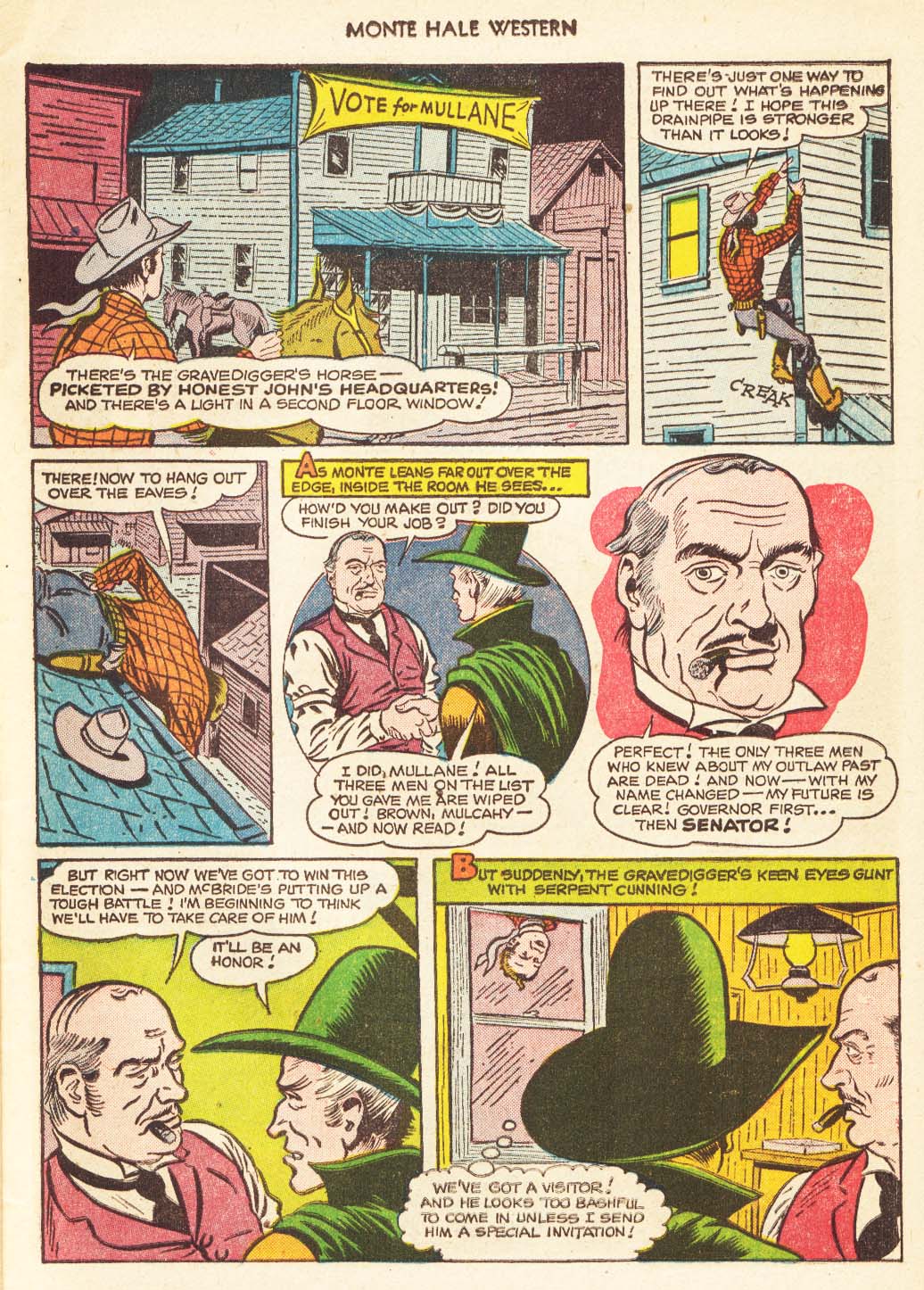 Read online Monte Hale Western comic -  Issue #56 - 10