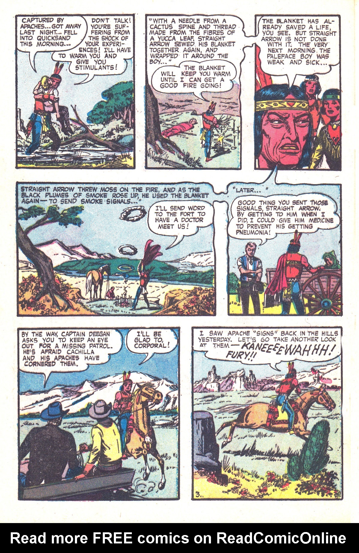 Read online Straight Arrow comic -  Issue #37 - 20