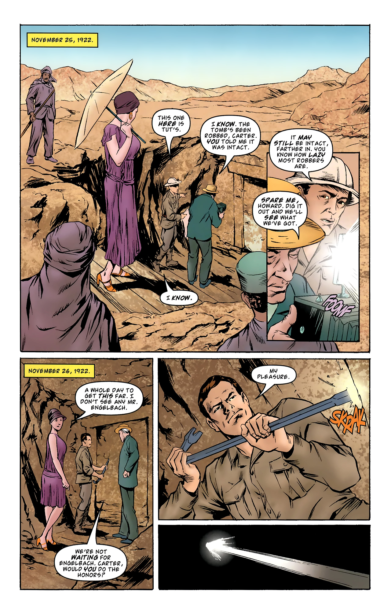 Read online The Murder of King Tut comic -  Issue #4 - 21