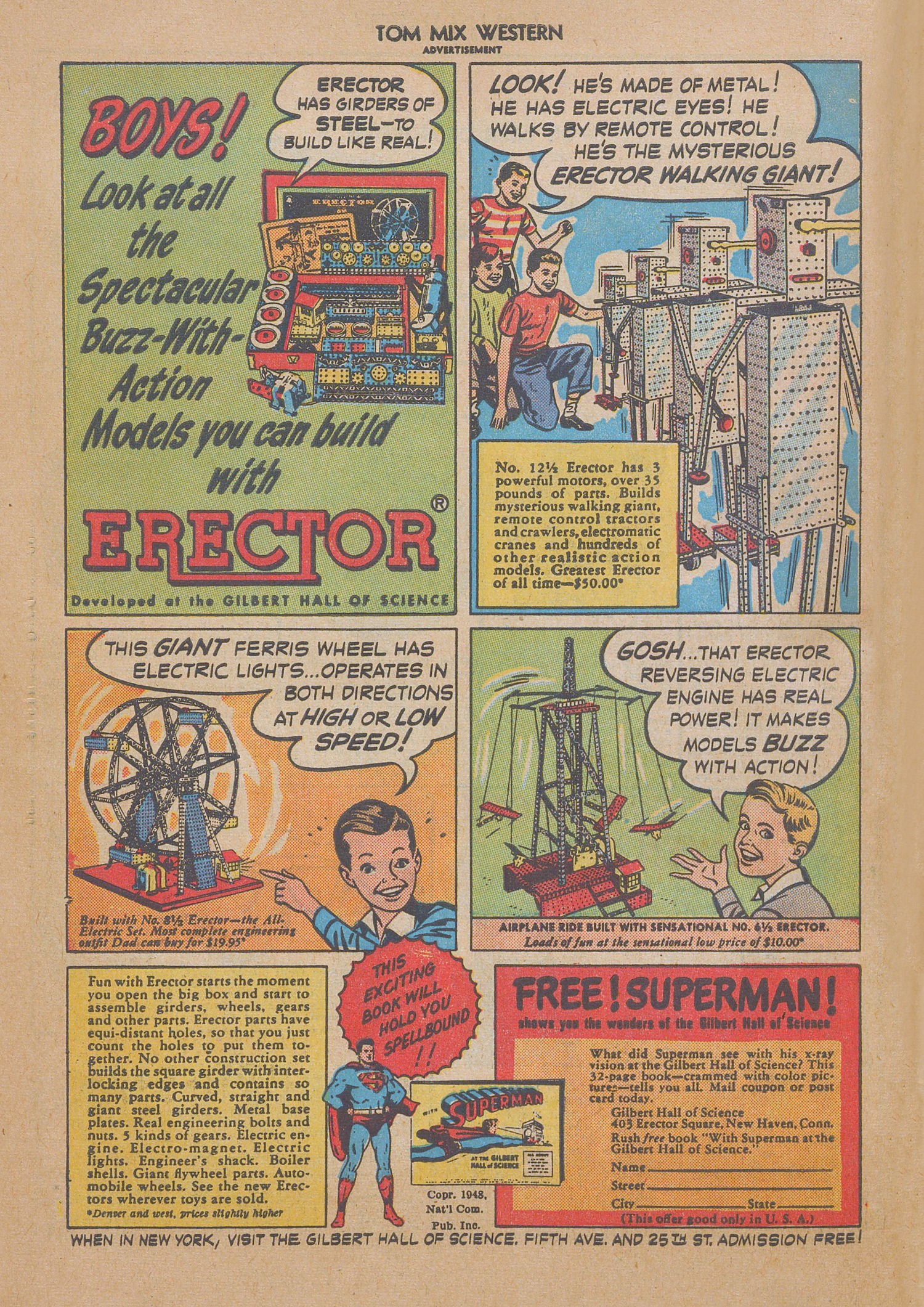 Read online Tom Mix Western (1948) comic -  Issue #12 - 50