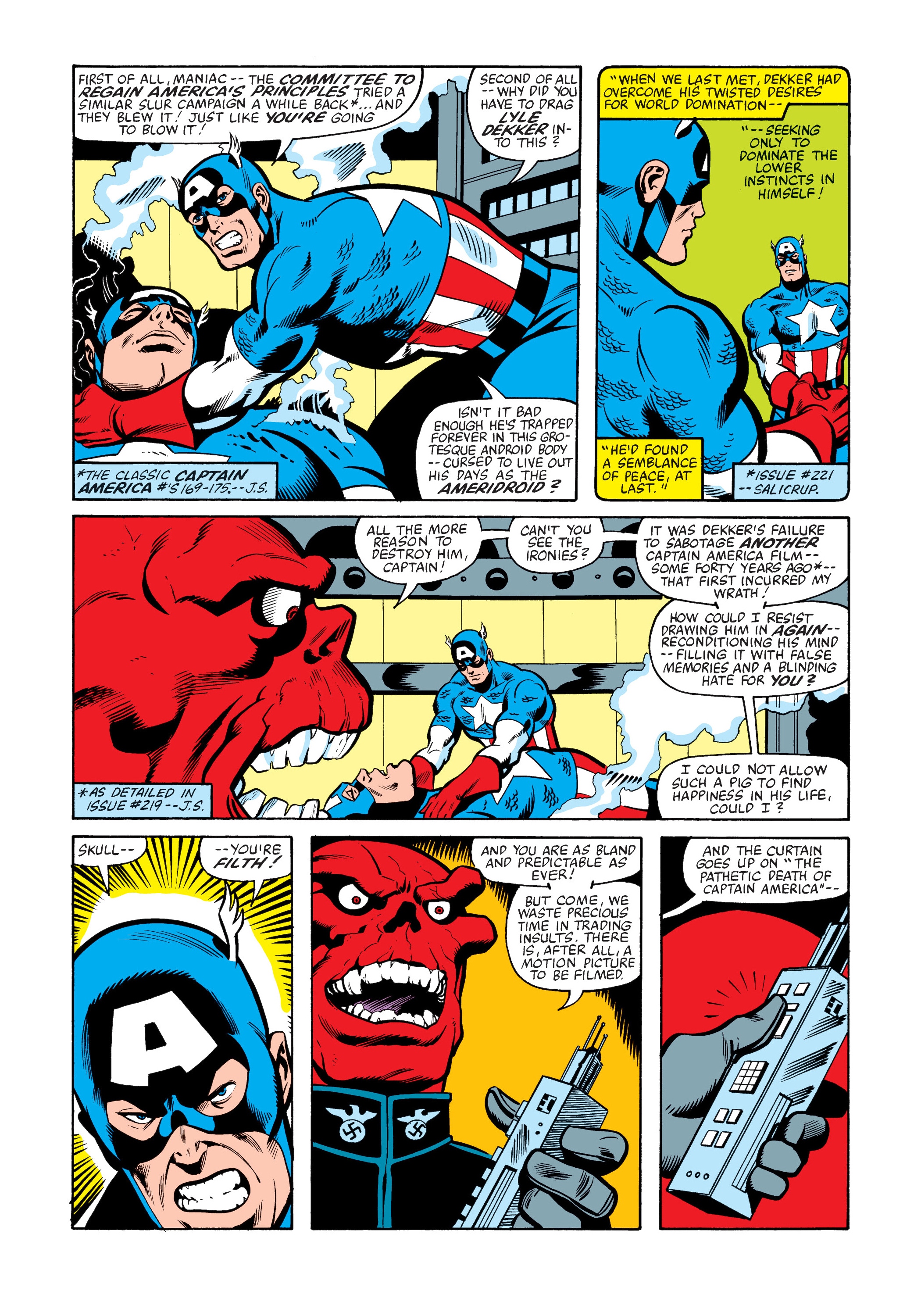 Read online Marvel Masterworks: Captain America comic -  Issue # TPB 15 (Part 1) - 57