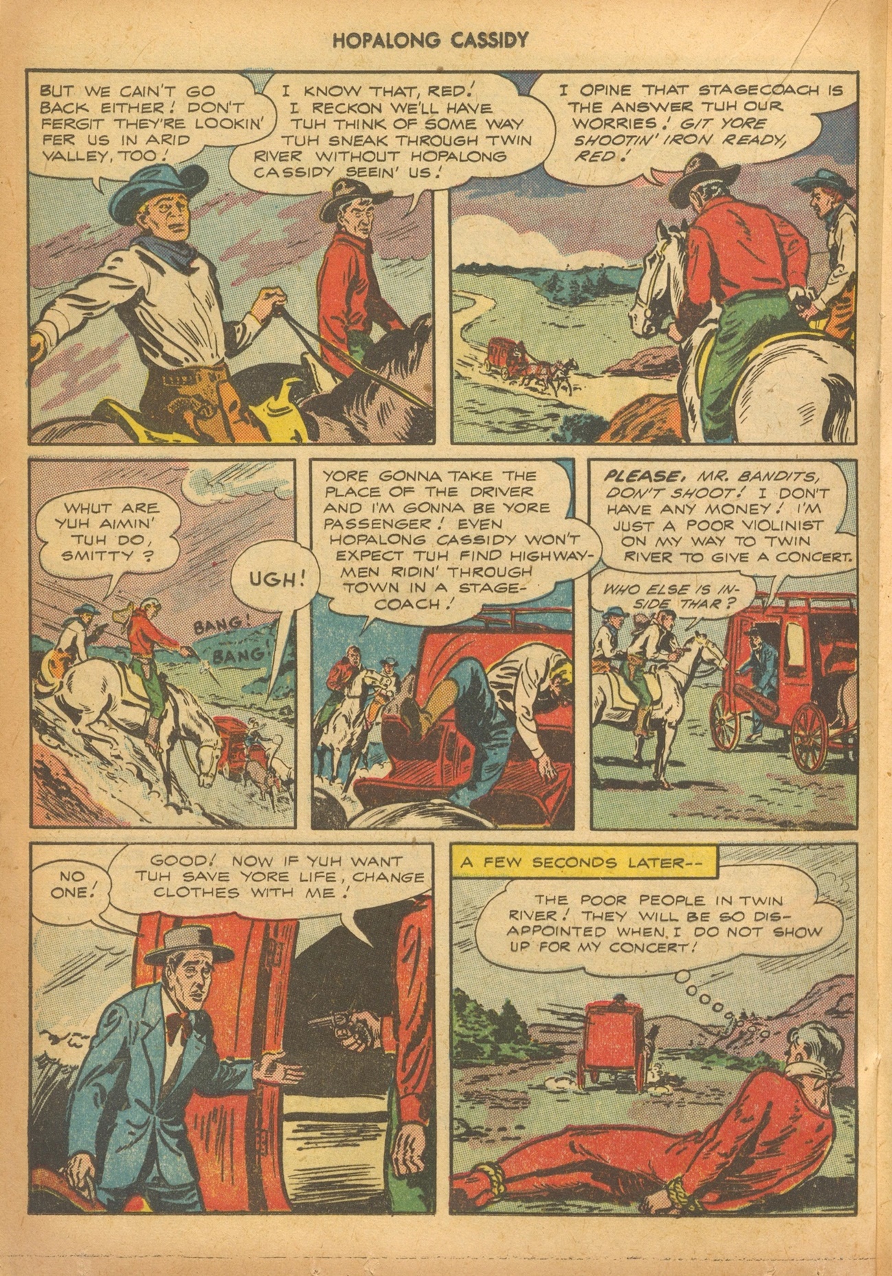 Read online Hopalong Cassidy comic -  Issue #12 - 28