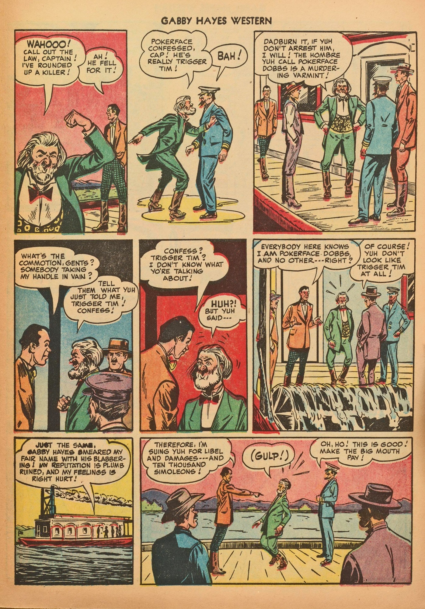 Read online Gabby Hayes Western comic -  Issue #11 - 31