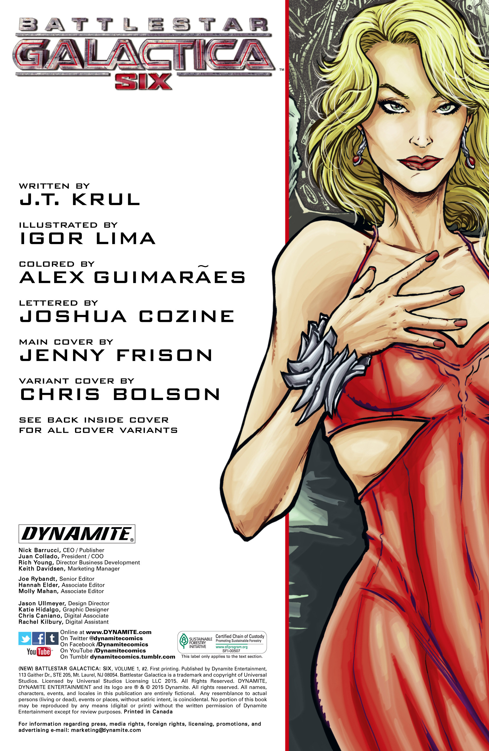 Read online (New) Battlestar Galactica: Six comic -  Issue #2 - 4
