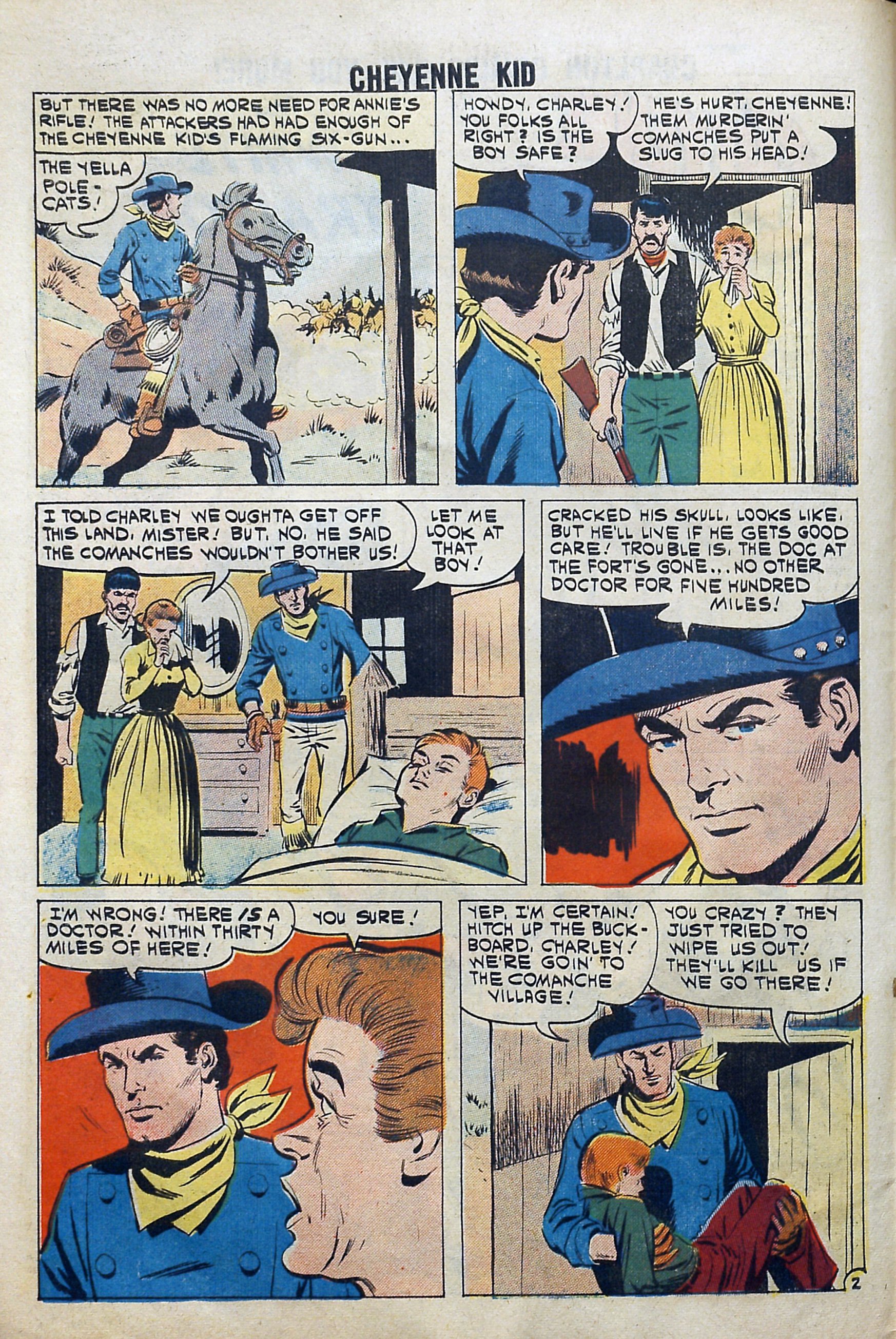 Read online Cheyenne Kid comic -  Issue #31 - 10