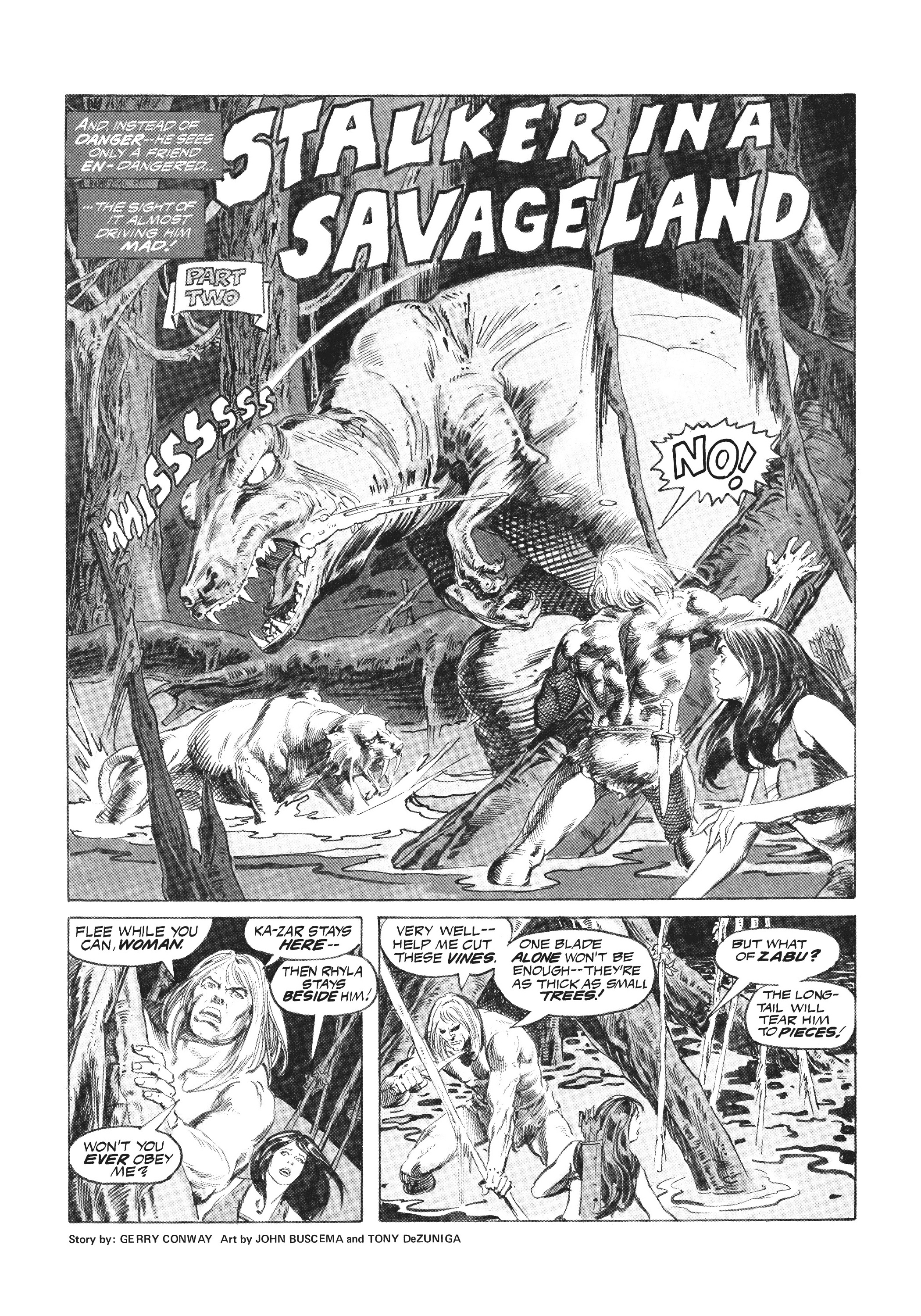 Read online Marvel Masterworks: Ka-Zar comic -  Issue # TPB 3 (Part 2) - 32