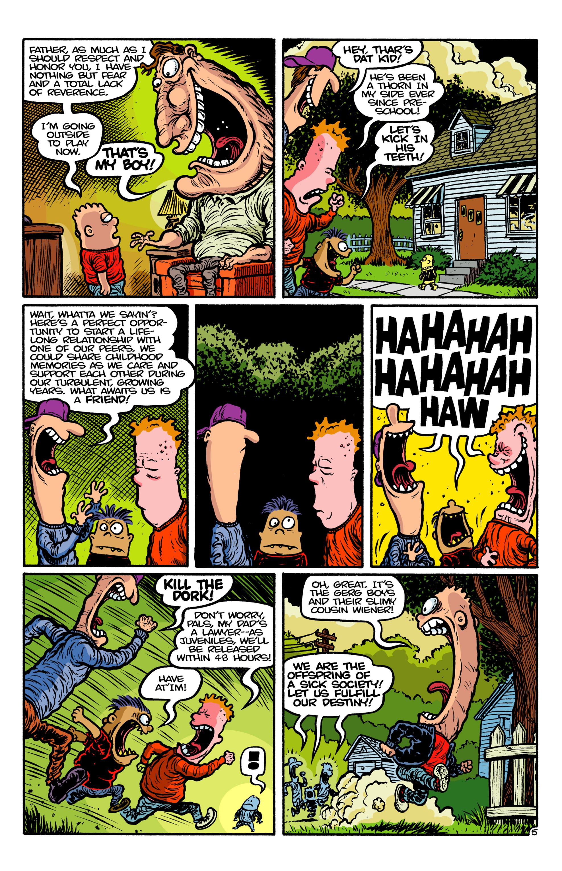 Read online Weird Melvin comic -  Issue #3 - 7