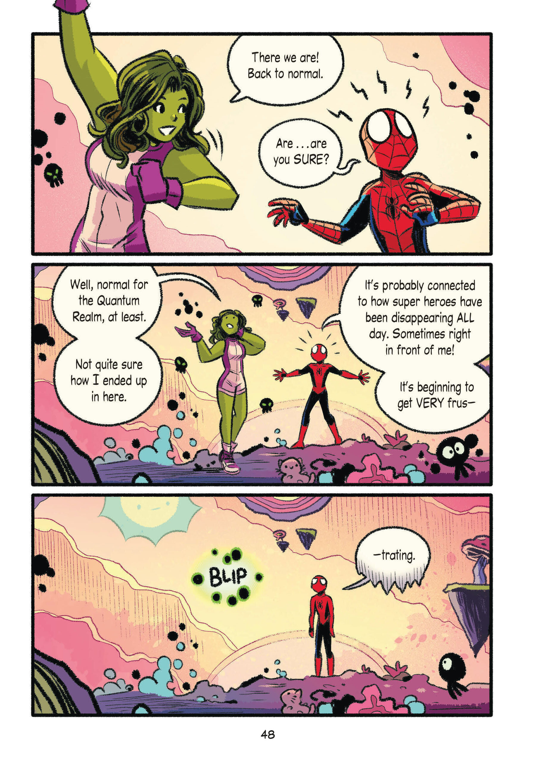 Read online Spider-Man: Quantum Quest! comic -  Issue # TPB - 56