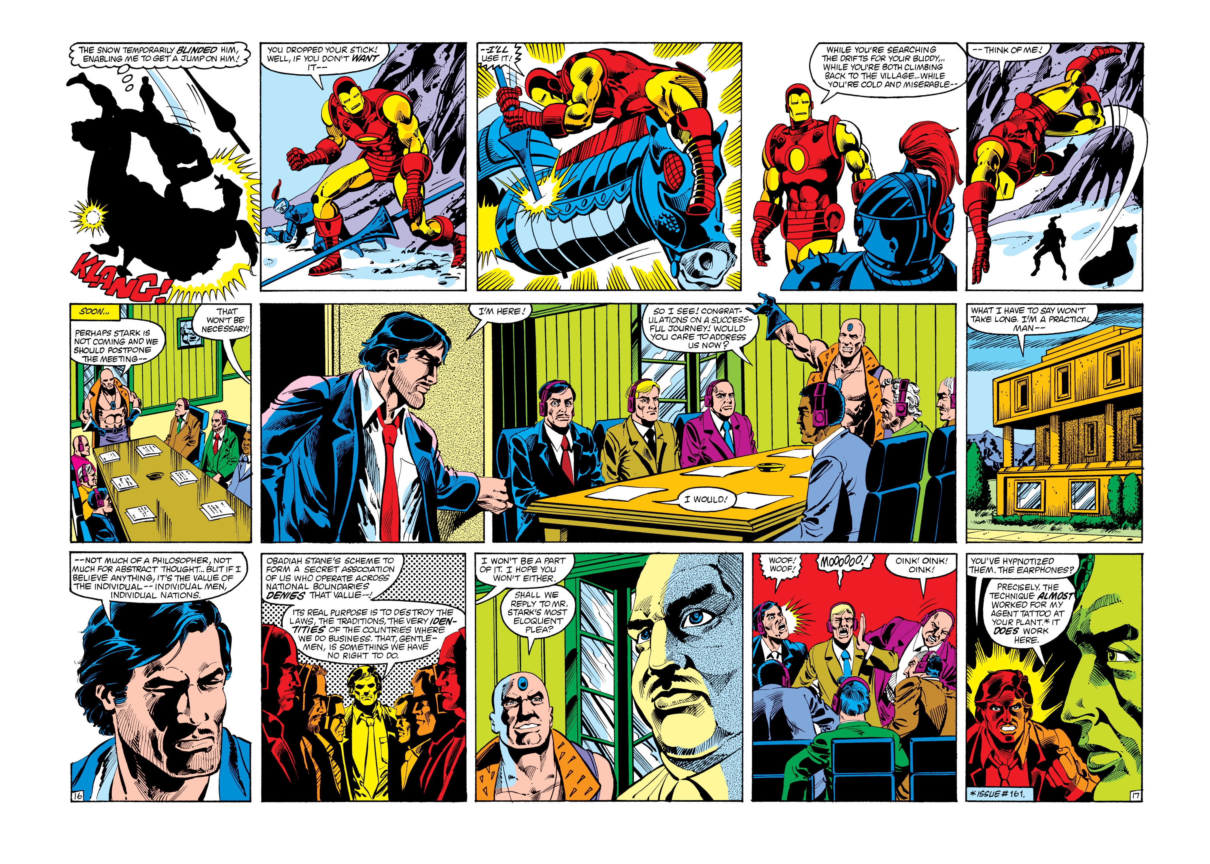 Read online Marvel Masterworks: The Invincible Iron Man comic -  Issue # TPB 16 (Part 3) - 68