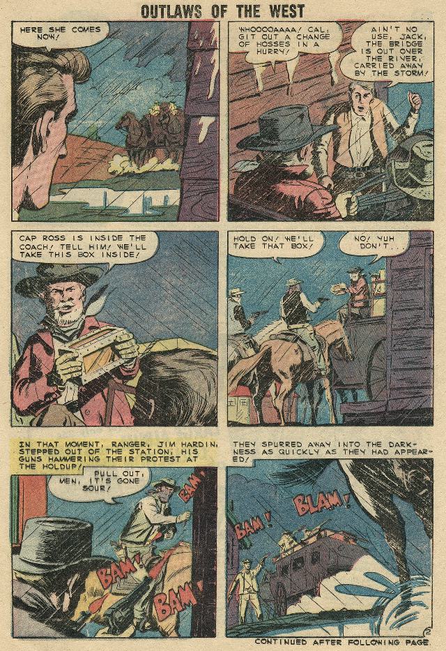 Read online Outlaws of the West comic -  Issue #22 - 22