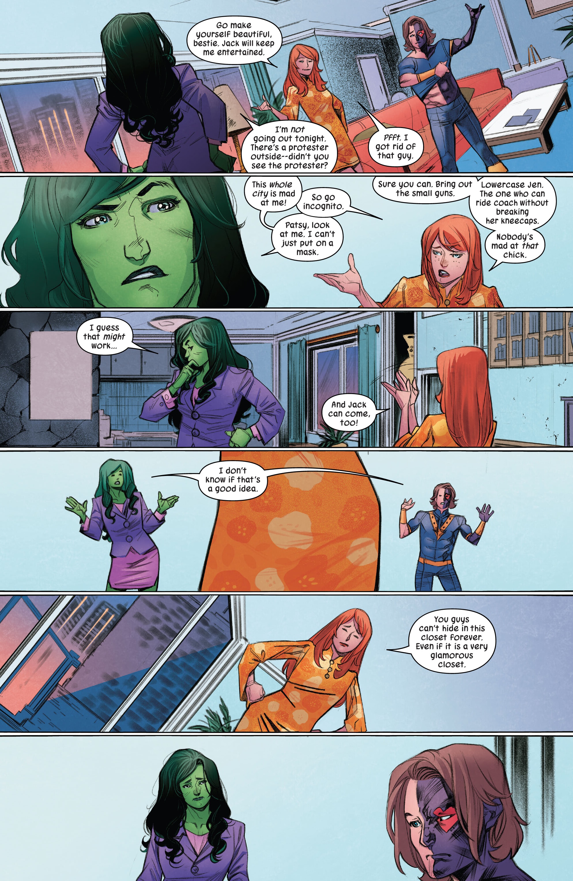 Read online Sensational She-Hulk comic -  Issue #4 - 11