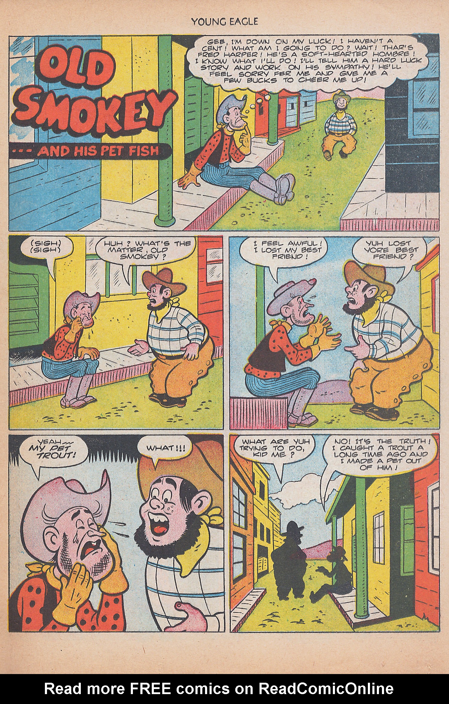 Read online Young Eagle comic -  Issue #3 - 17