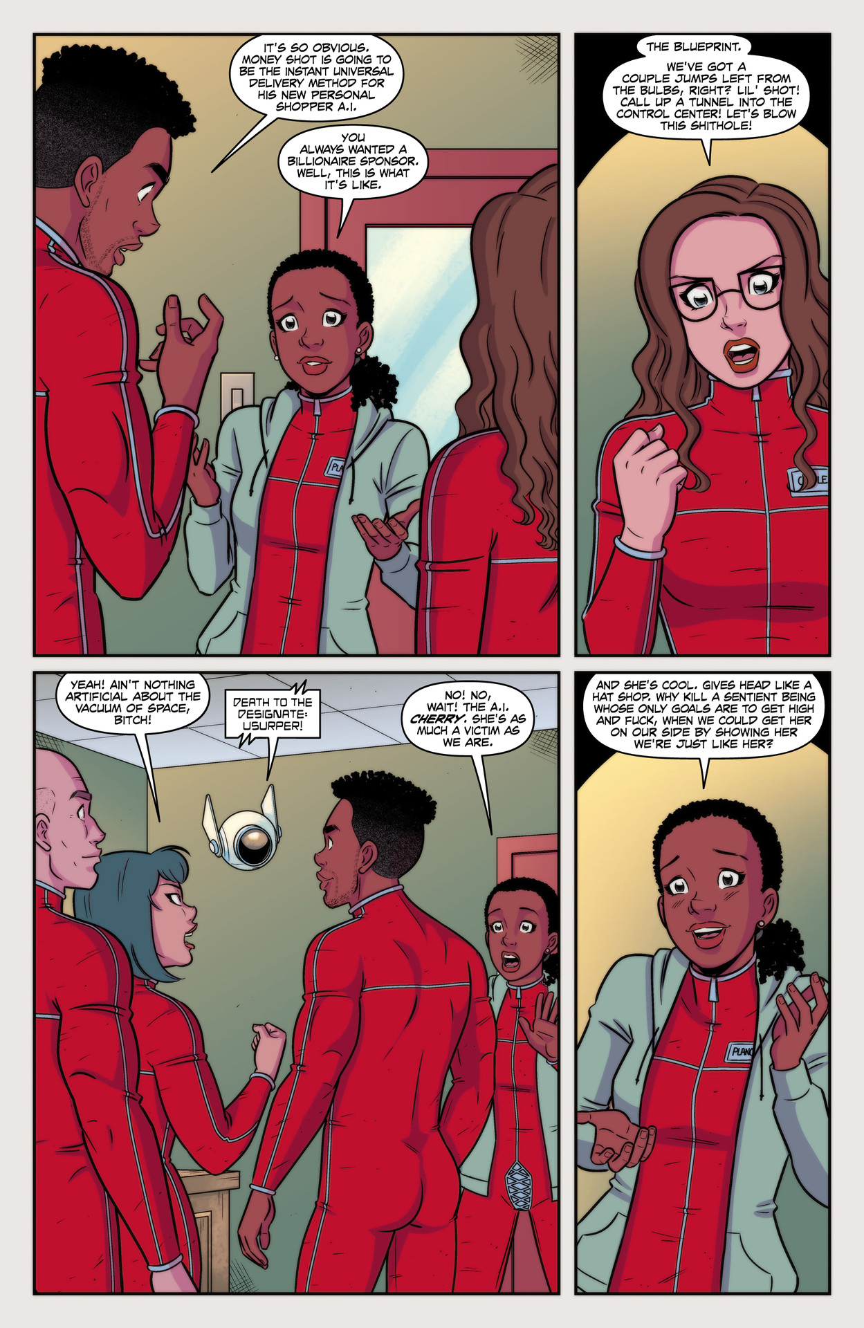Read online Money Shot: Comes Again comic -  Issue #5 - 6