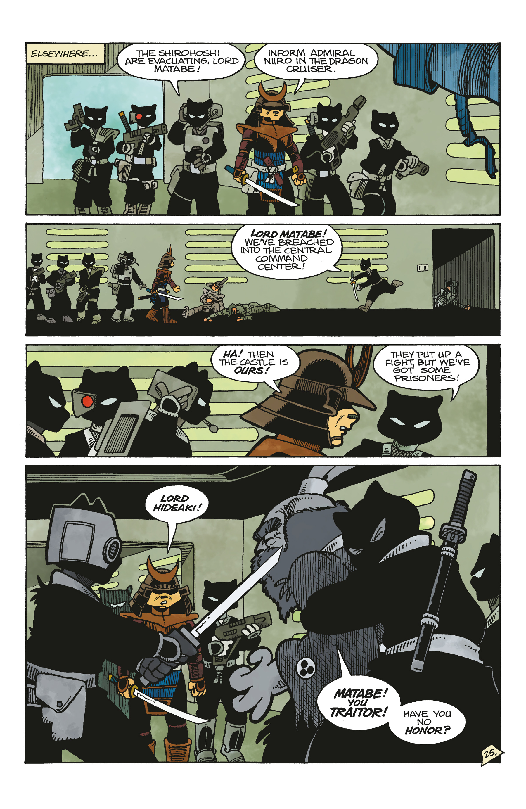 Read online Space Usagi: Death and Honor comic -  Issue #1 - 26