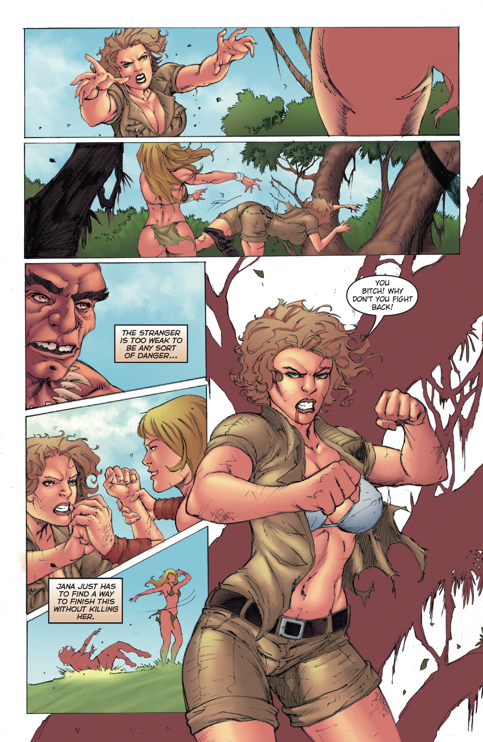 Read online Frank Cho's Jungle Girl: The Complete Omnibus comic -  Issue # TPB (Part 2) - 30