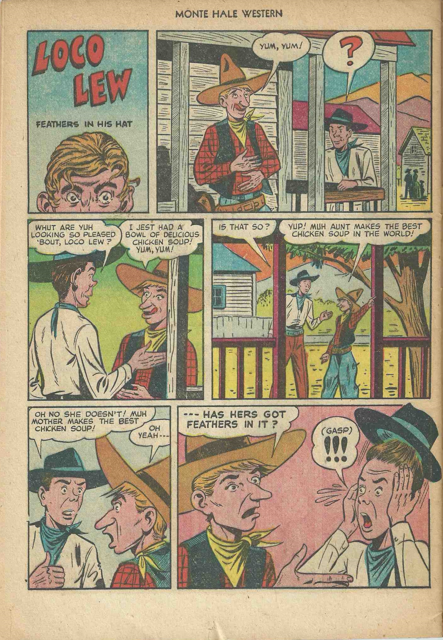 Read online Monte Hale Western comic -  Issue #57 - 32
