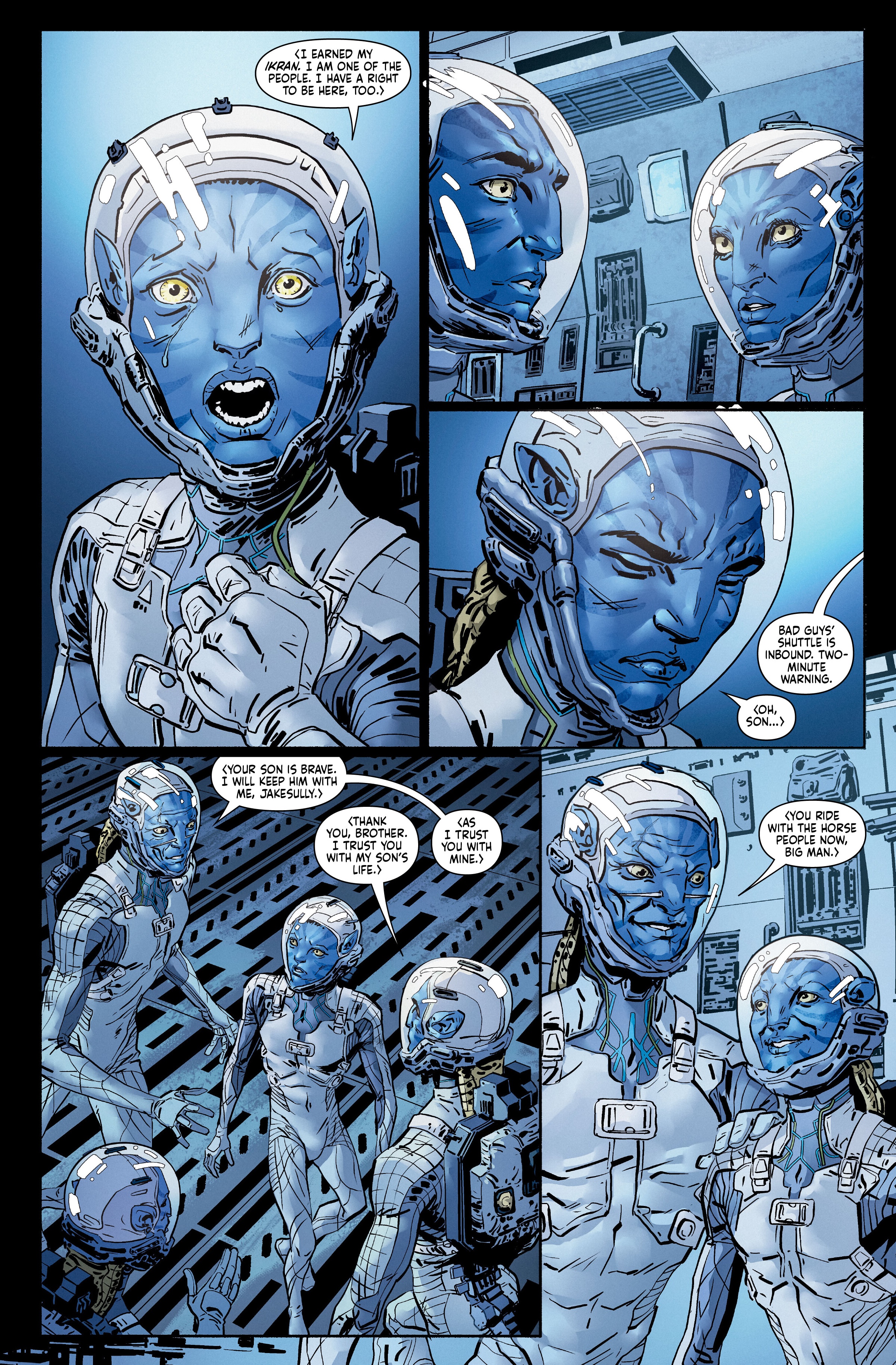 Read online Avatar: The High Ground comic -  Issue # _Library Edition (Part 2) - 11