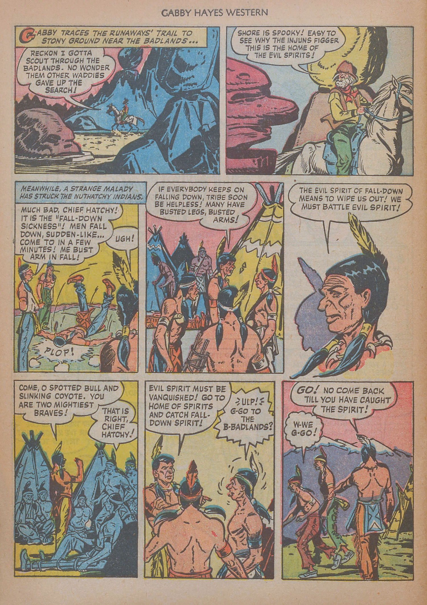 Read online Gabby Hayes Western comic -  Issue #15 - 28