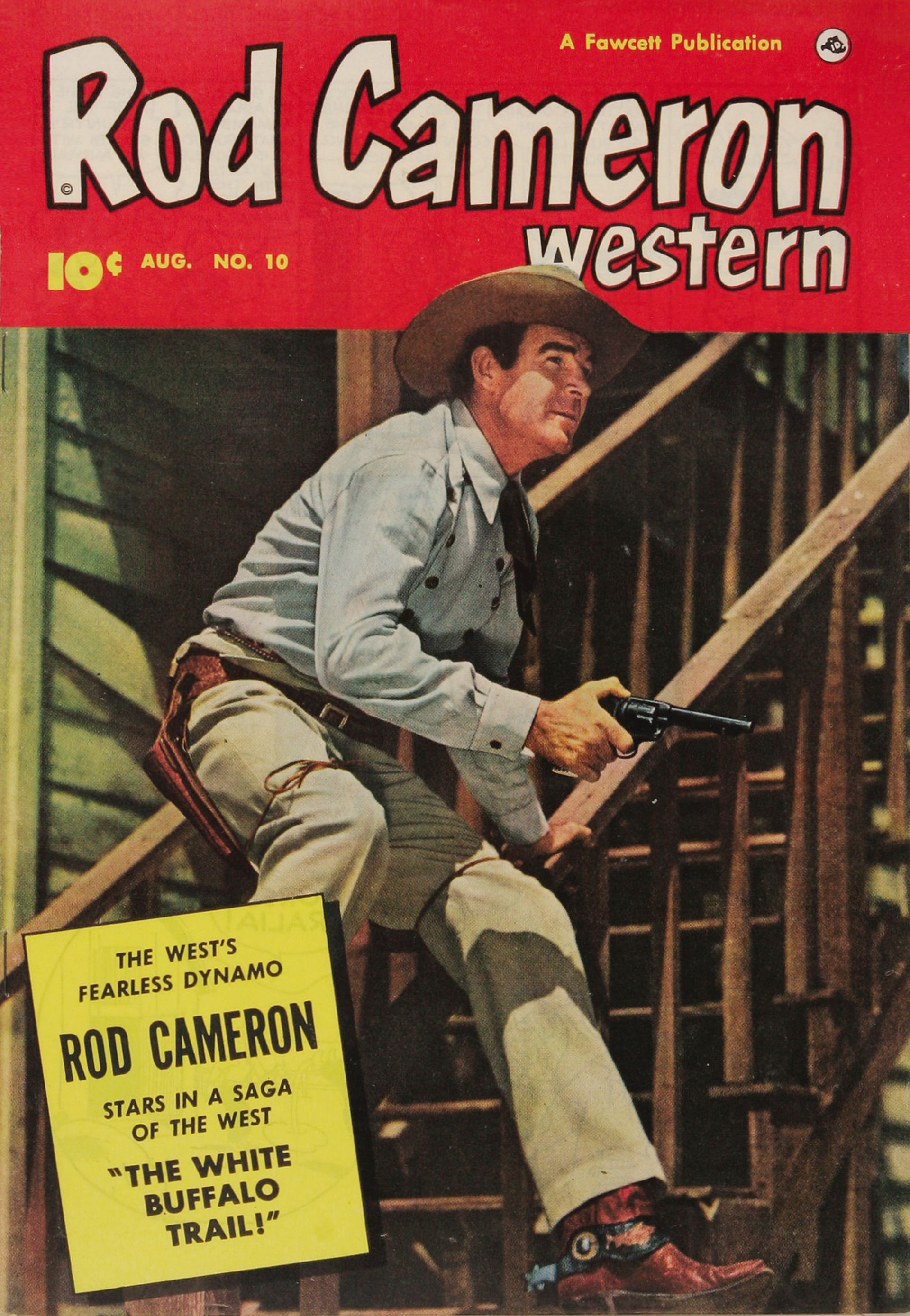 Read online Rod Cameron Western comic -  Issue #10 - 1