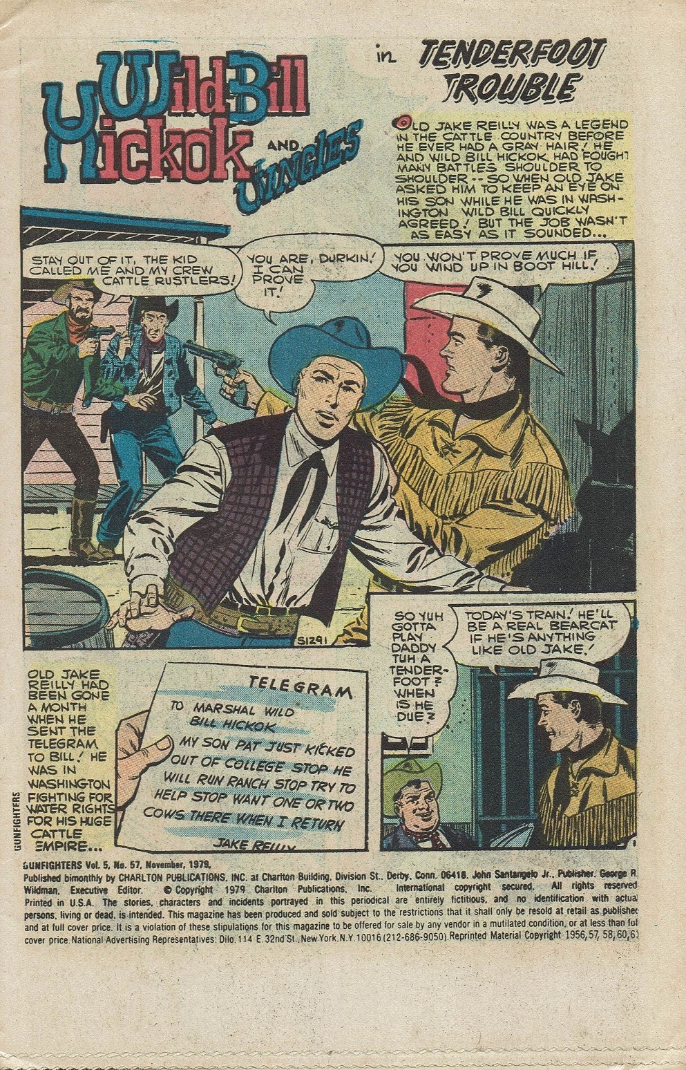 Read online Gunfighters comic -  Issue #57 - 3