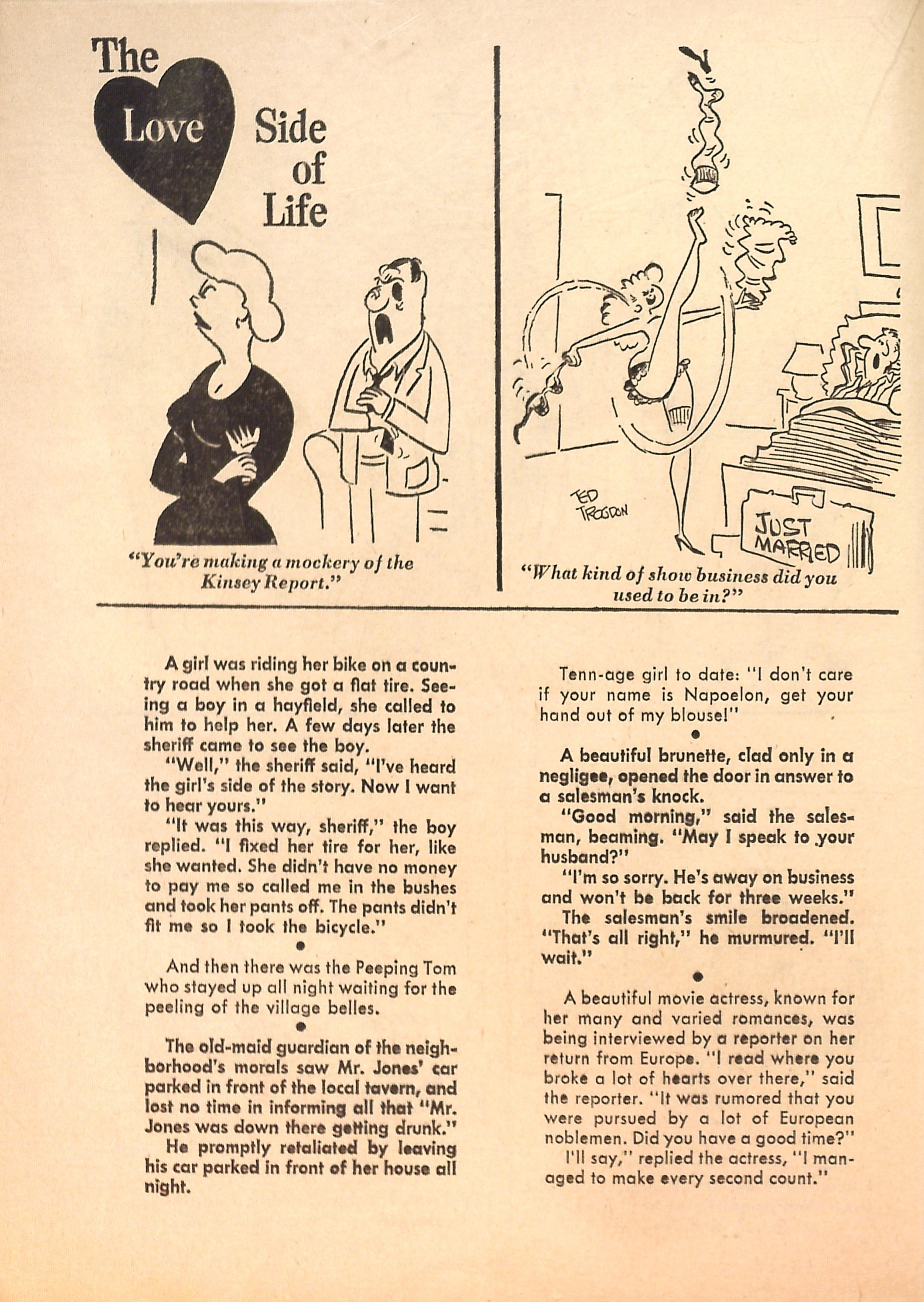 Read online Cartoons and Gags comic -  Issue #26 - 28