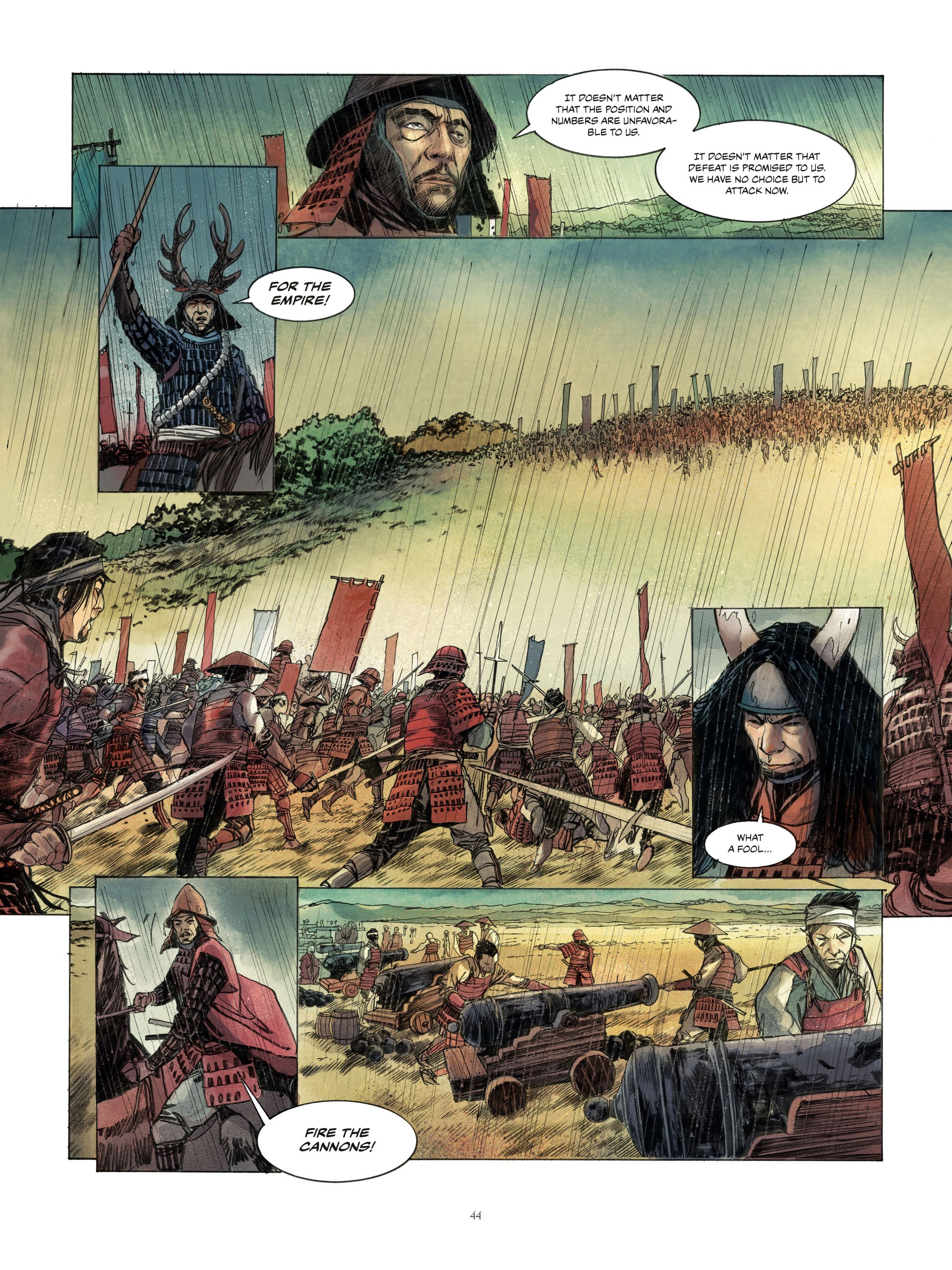 Read online William Adams, Samuraj comic -  Issue #2 - 44