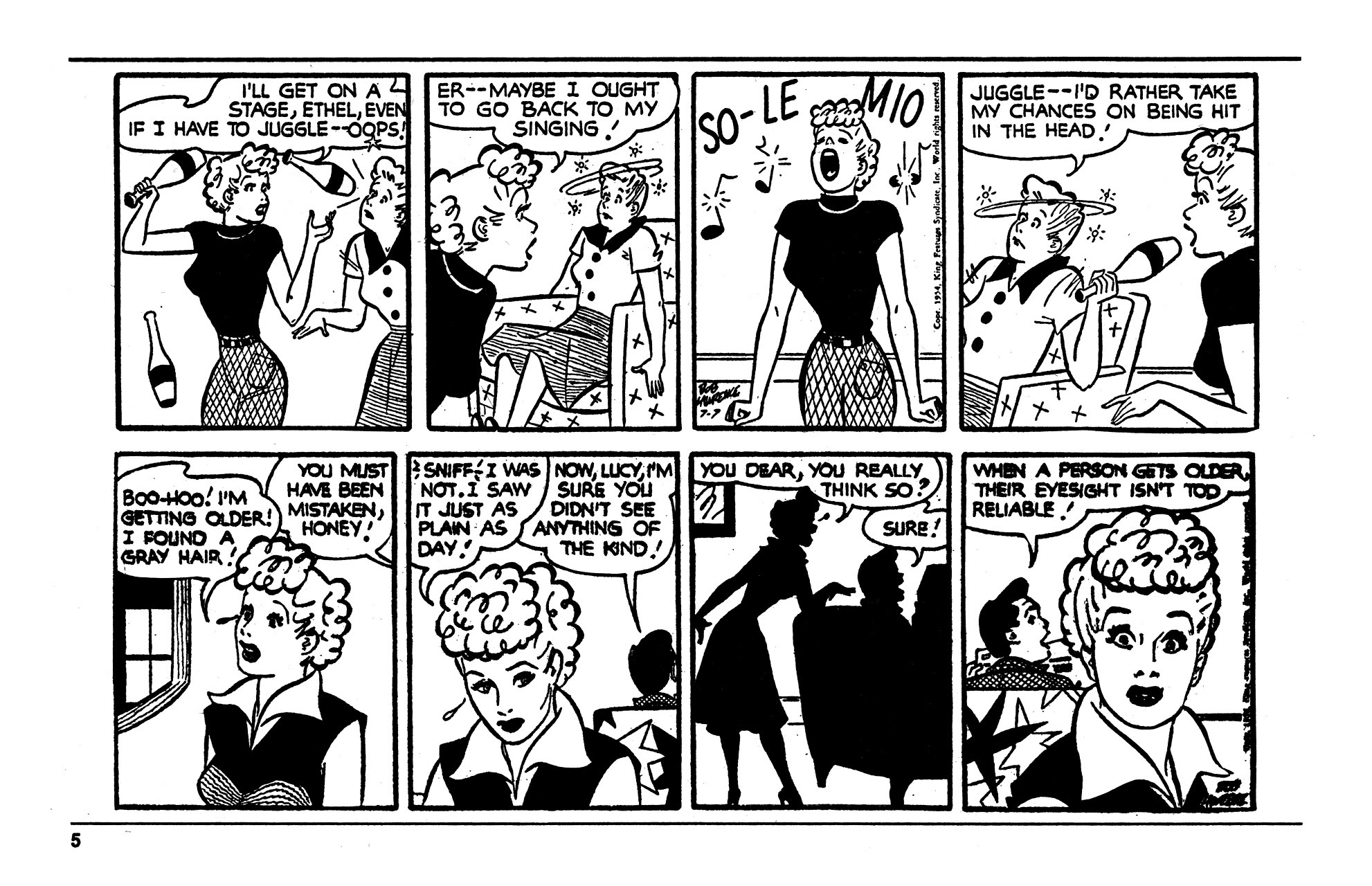 Read online I Love Lucy Too comic -  Issue #3 - 7