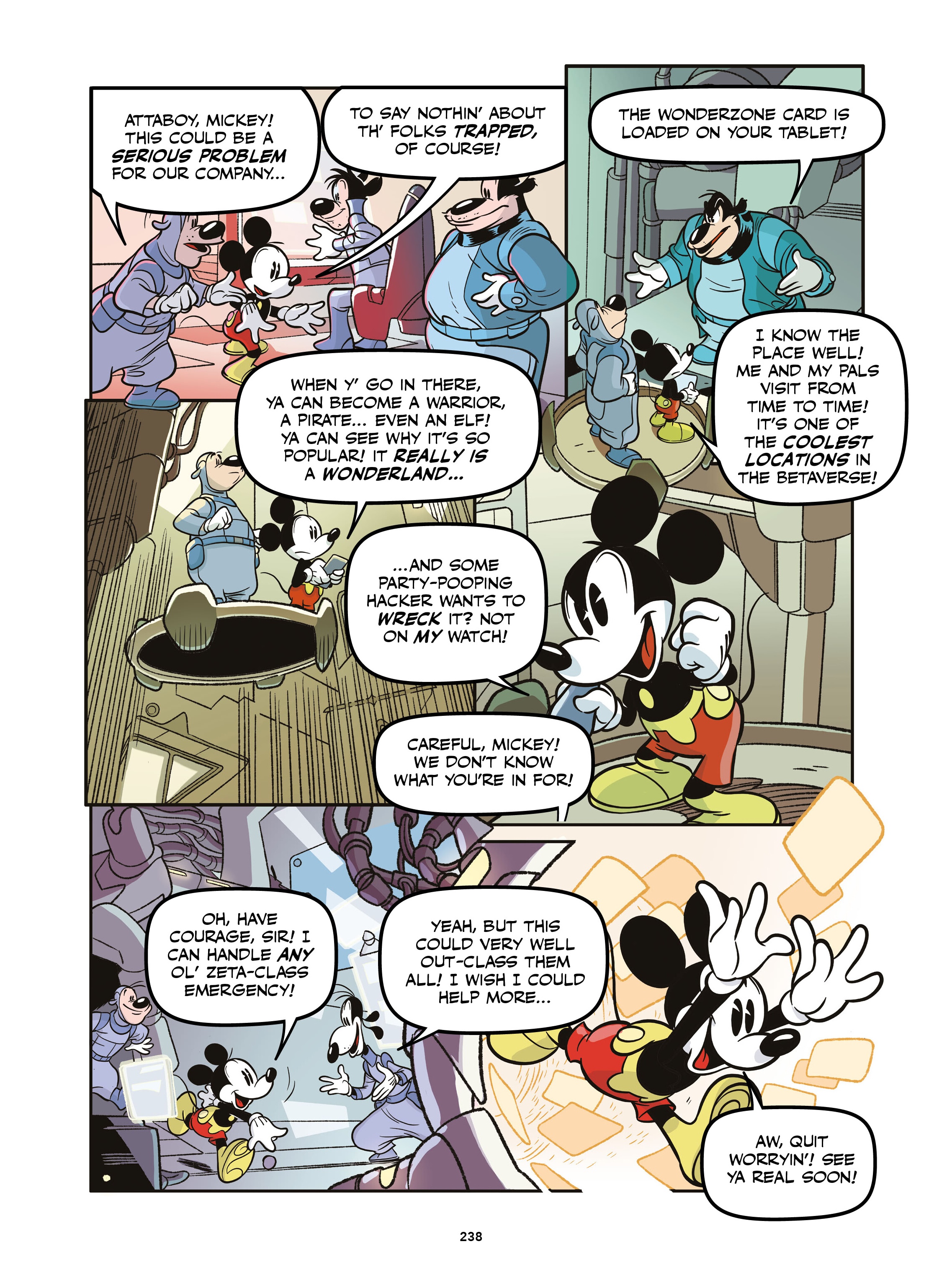 Read online Disney Once Upon a Mouse… In the Future comic -  Issue # TPB (Part 3) - 39