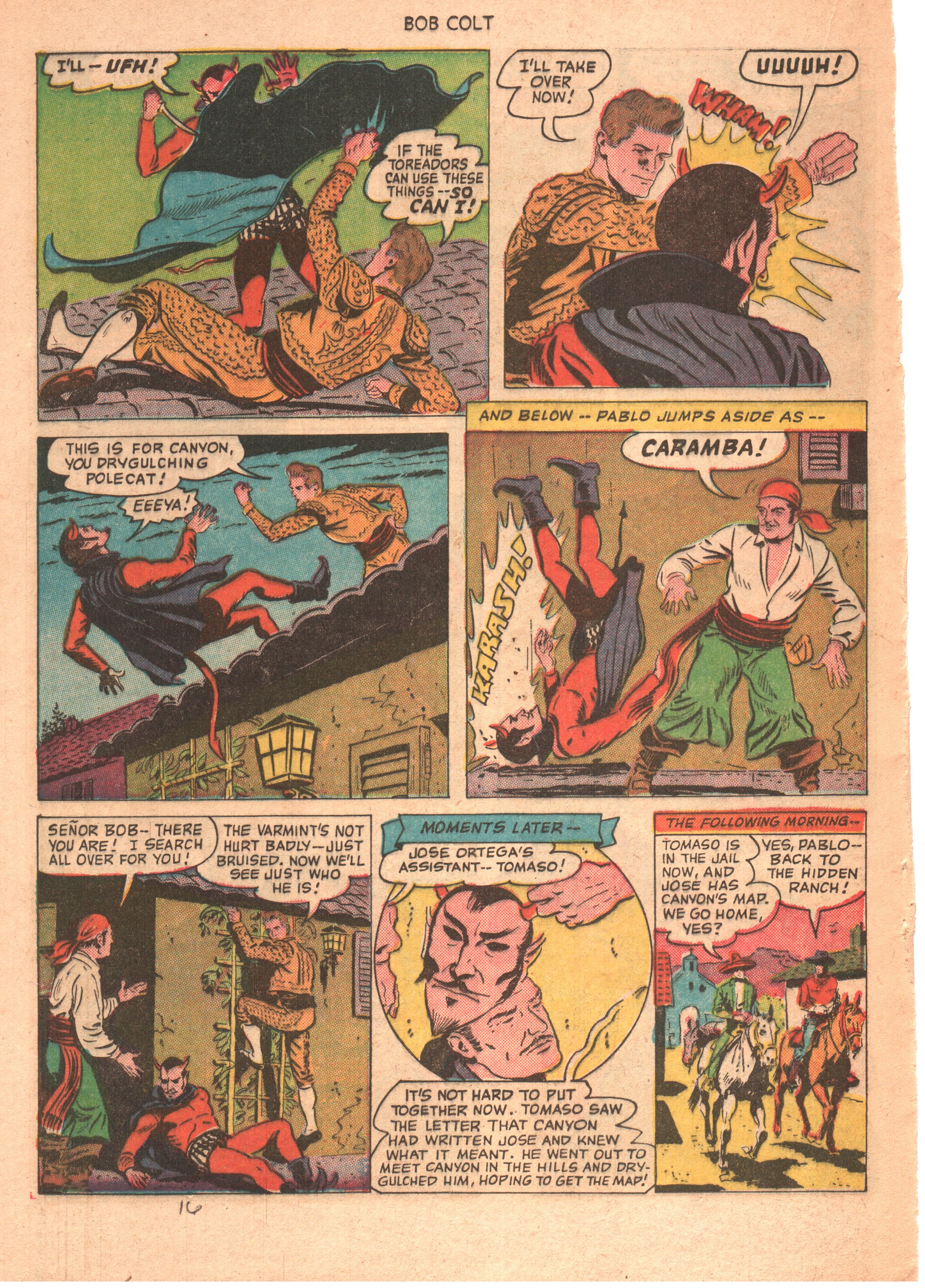 Read online Bob Colt Western comic -  Issue #4 - 16