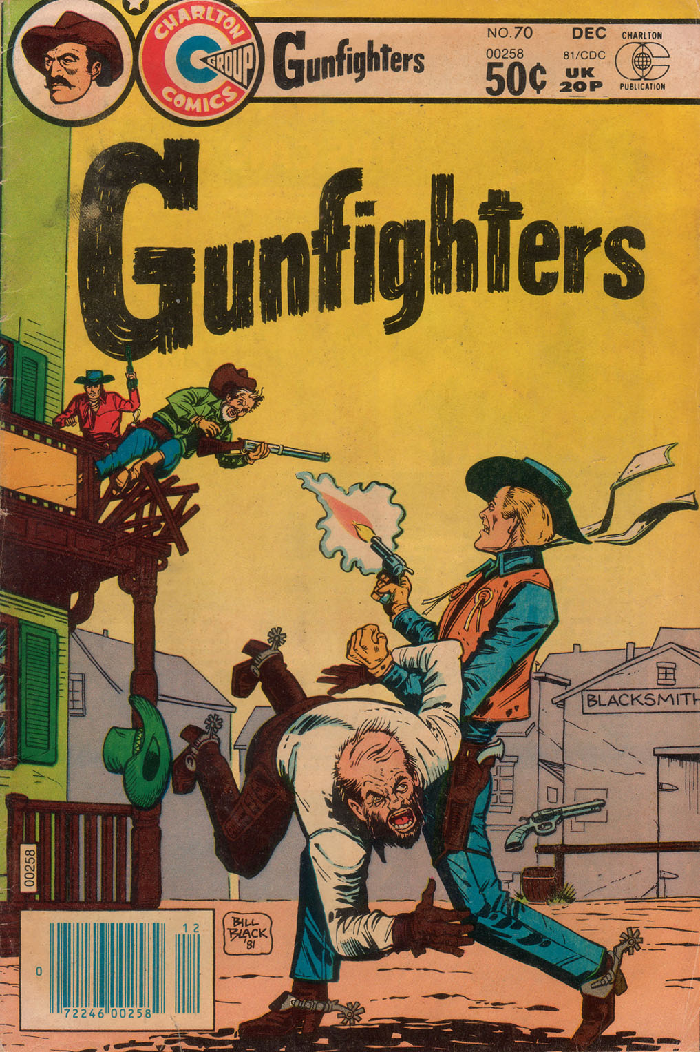 Read online Gunfighters comic -  Issue #70 - 1